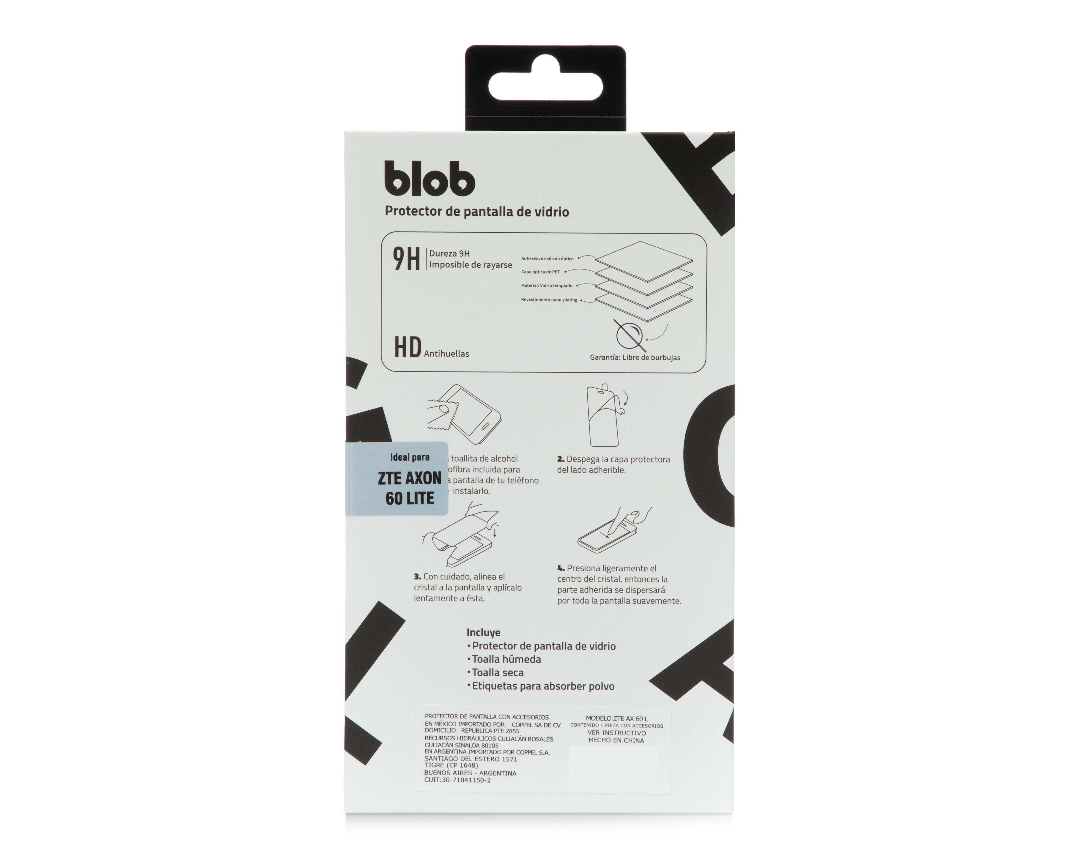 Foto 2 | Foto 2 | Protector de Pantalla Blob para Axon 60 Lite