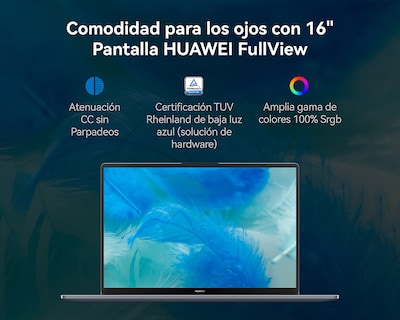 Foto 6 | Foto 6 | Laptop Huawei Matebook D16 16" Intel Core i5 8 GB RAM 512 GB SSD Plateado