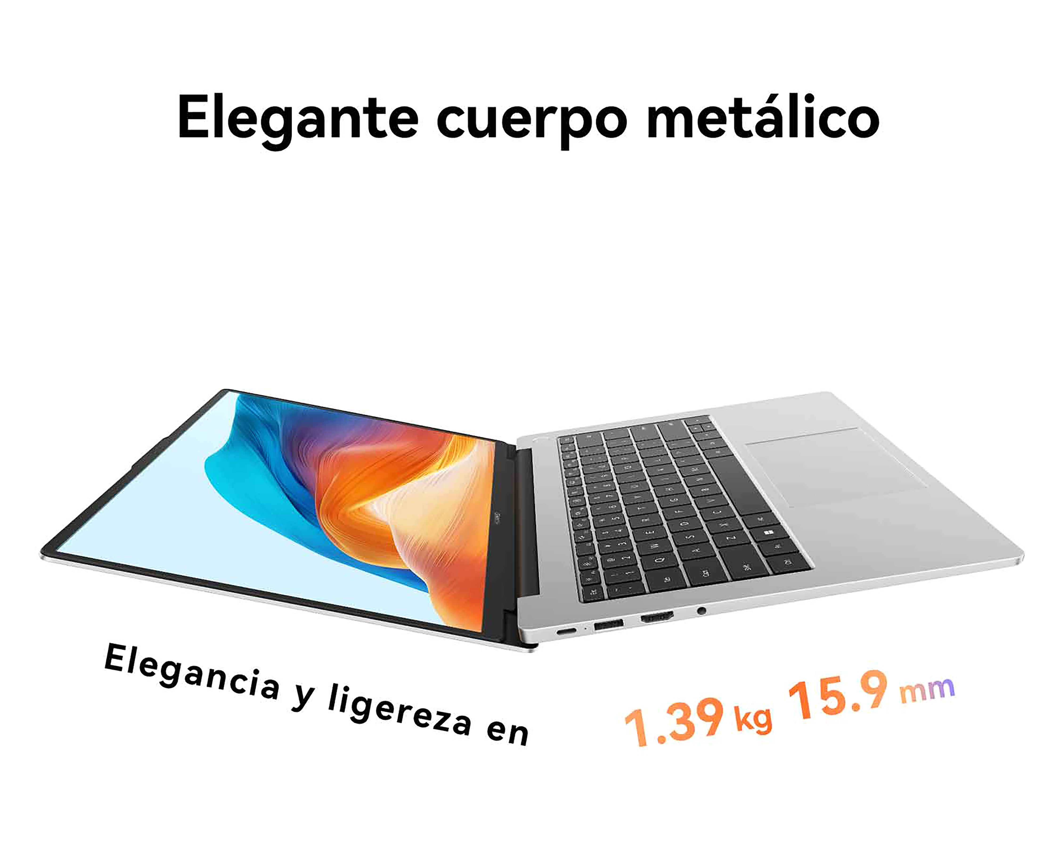 Foto 4 pulgar | Foto 3 | Laptop Huawei Matebook D14 14" Intel Core i5 16 GB RAM 512 GB SSD Plateado