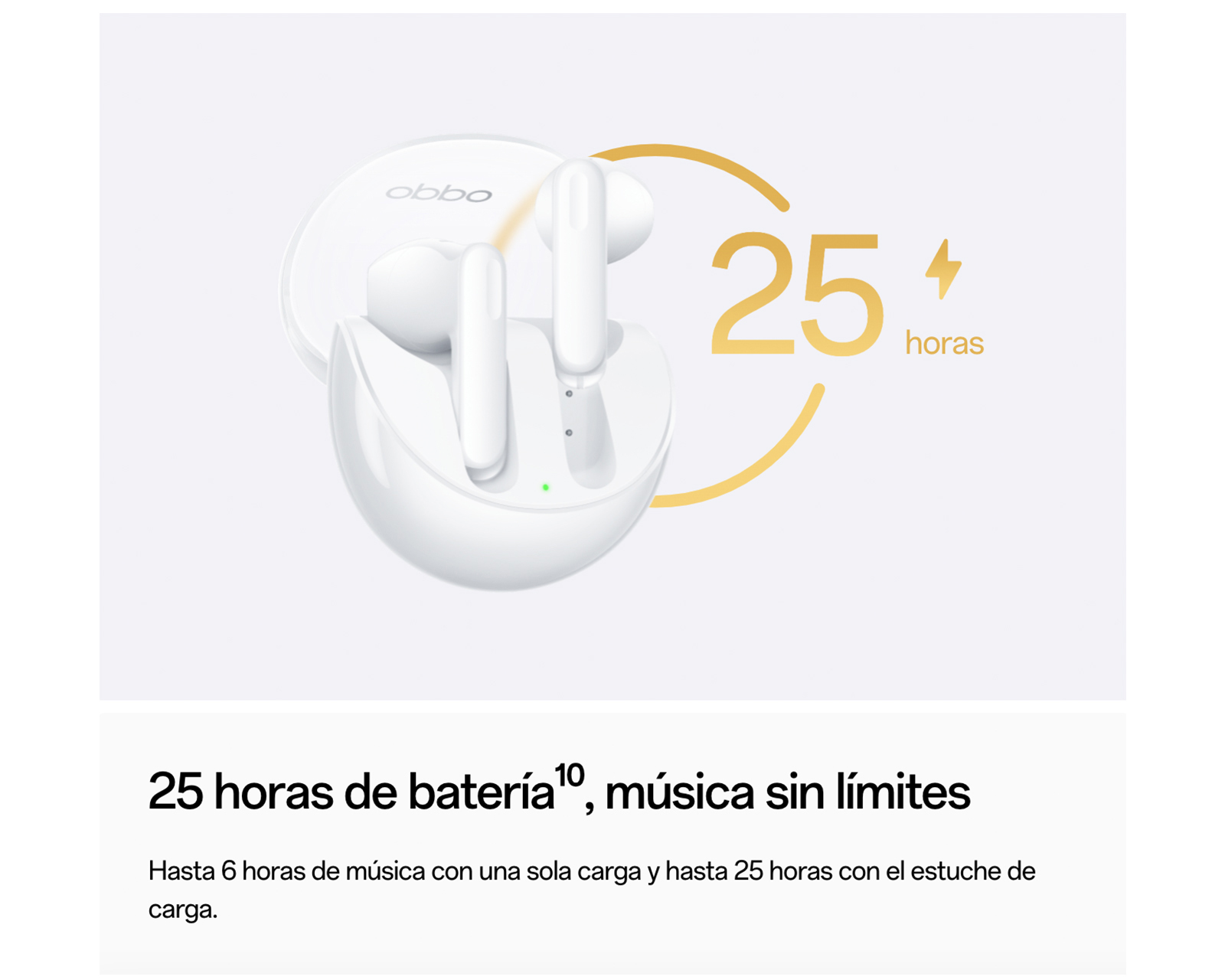 Foto 10 pulgar | Foto 9 | Audífonos True Wireless Oppo con Cancelación de Ruido Enco Air3