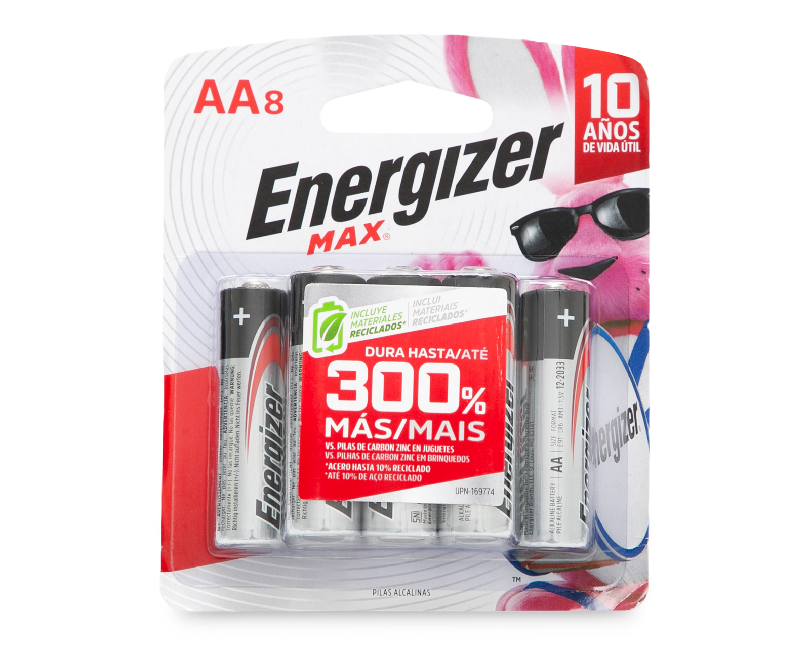 Foto 2 pulgar | Foto 1 | Baterías Energizer AA 8 Piezas