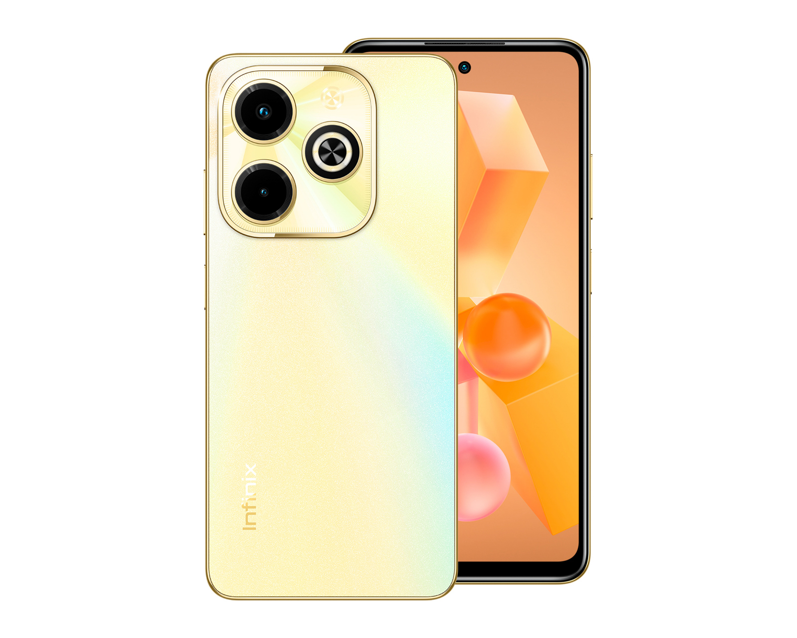 Celular Infinix Liberado Hot 40i 128 GB Dorado