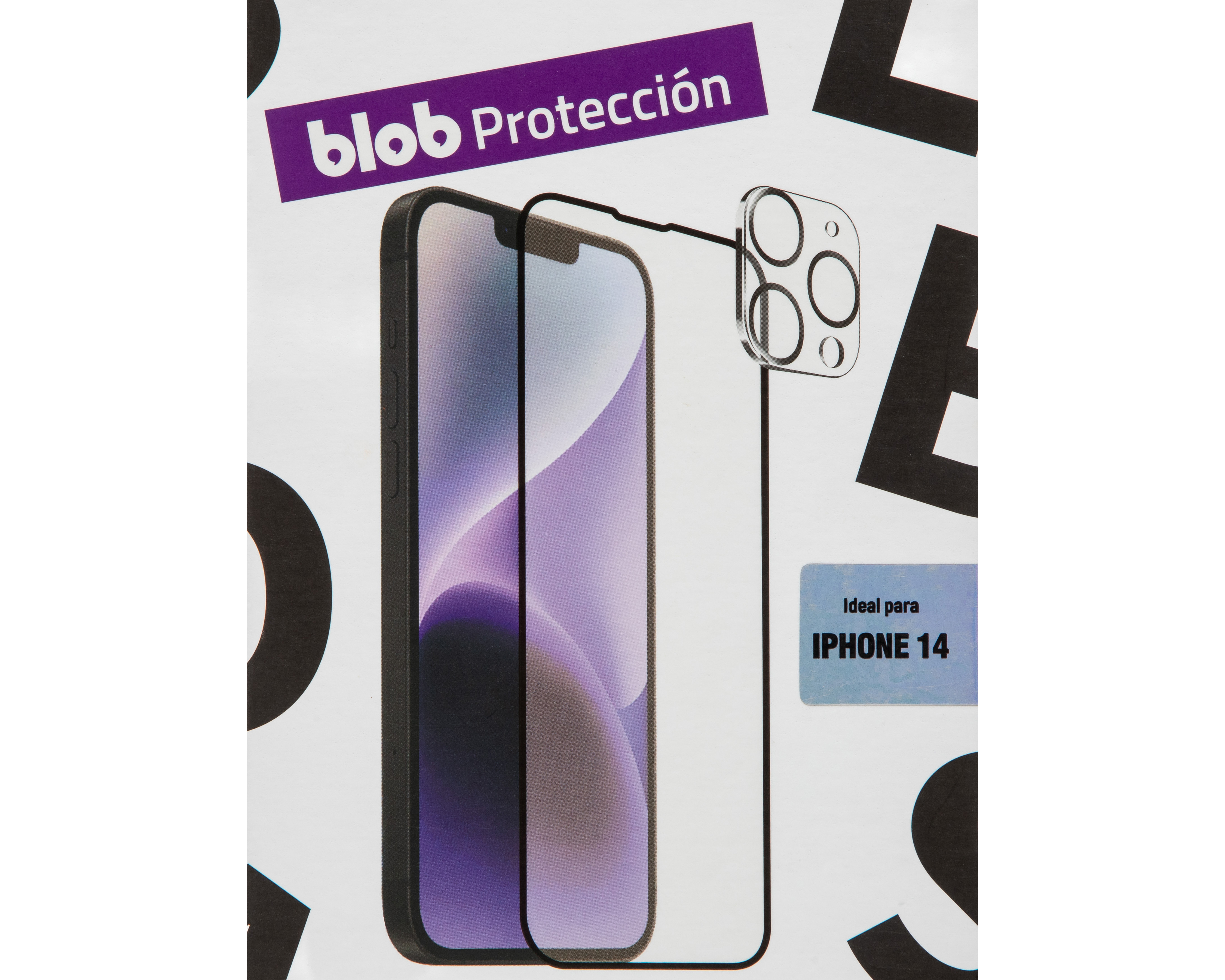 Foto 4 pulgar | Foto 3 | Protector de Pantalla Blob para iPhone 14
