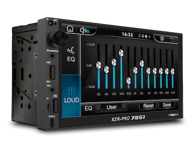 Foto 5 | Foto 5 | Autoestereo Steelpro Multimedia XZR PRO 7851 de 7" Bluetooth Negro