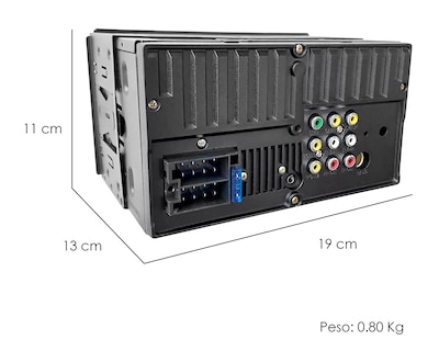 Foto 6 | Foto 6 | Autoestereo Steelpro Multimedia XZR PRO 7851 de 7" Bluetooth Negro