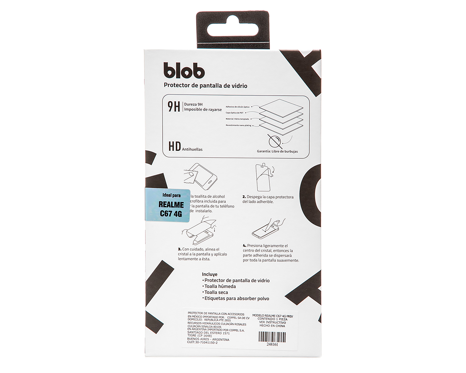 Foto 2 | Foto 2 | Protector de Pantalla Blob para Realme C67 4G