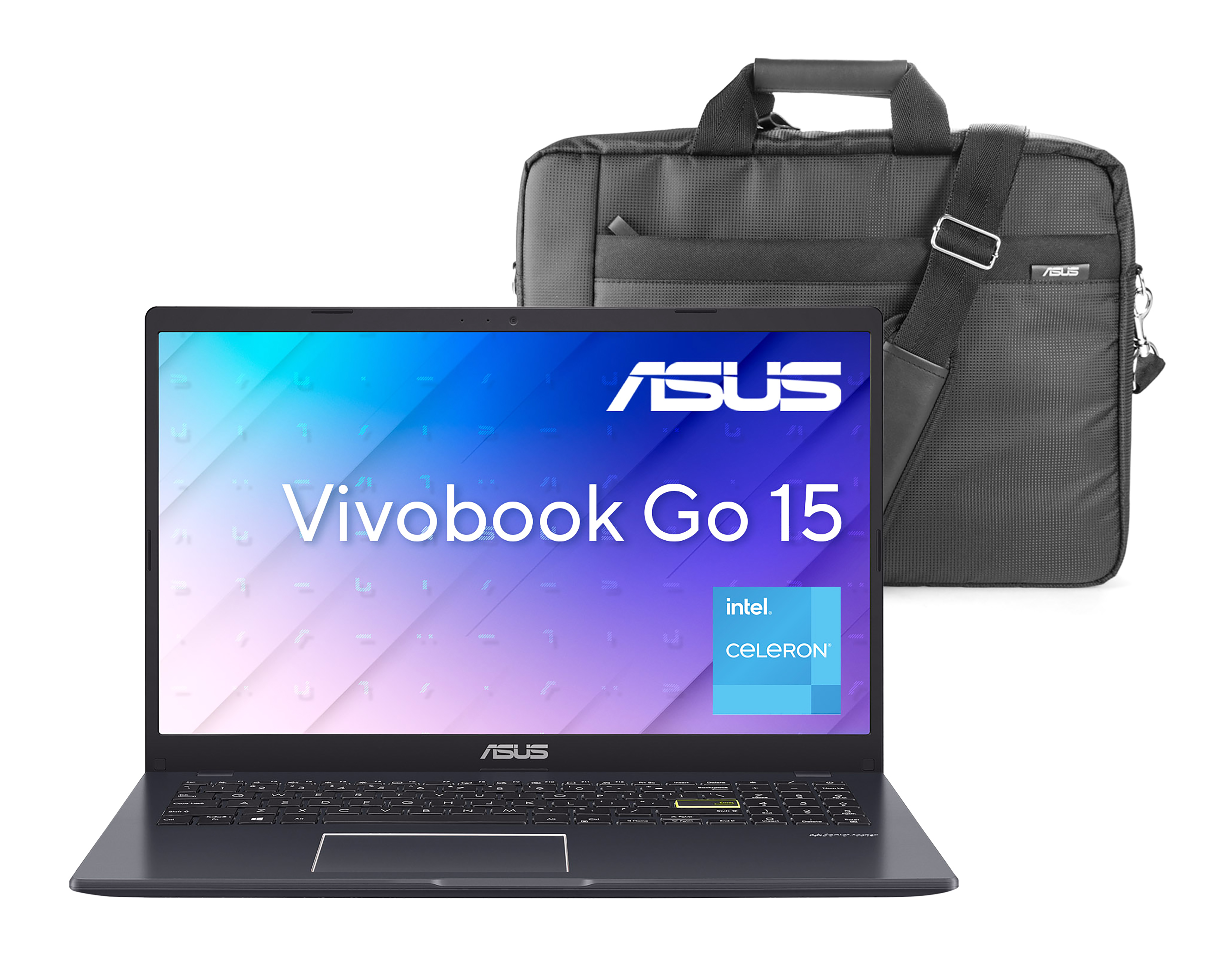 Laptop Asus E510KA-BR760W 15.6" Intel Celeron 4 GB RAM eMMC 128 GB Azul + Maletín