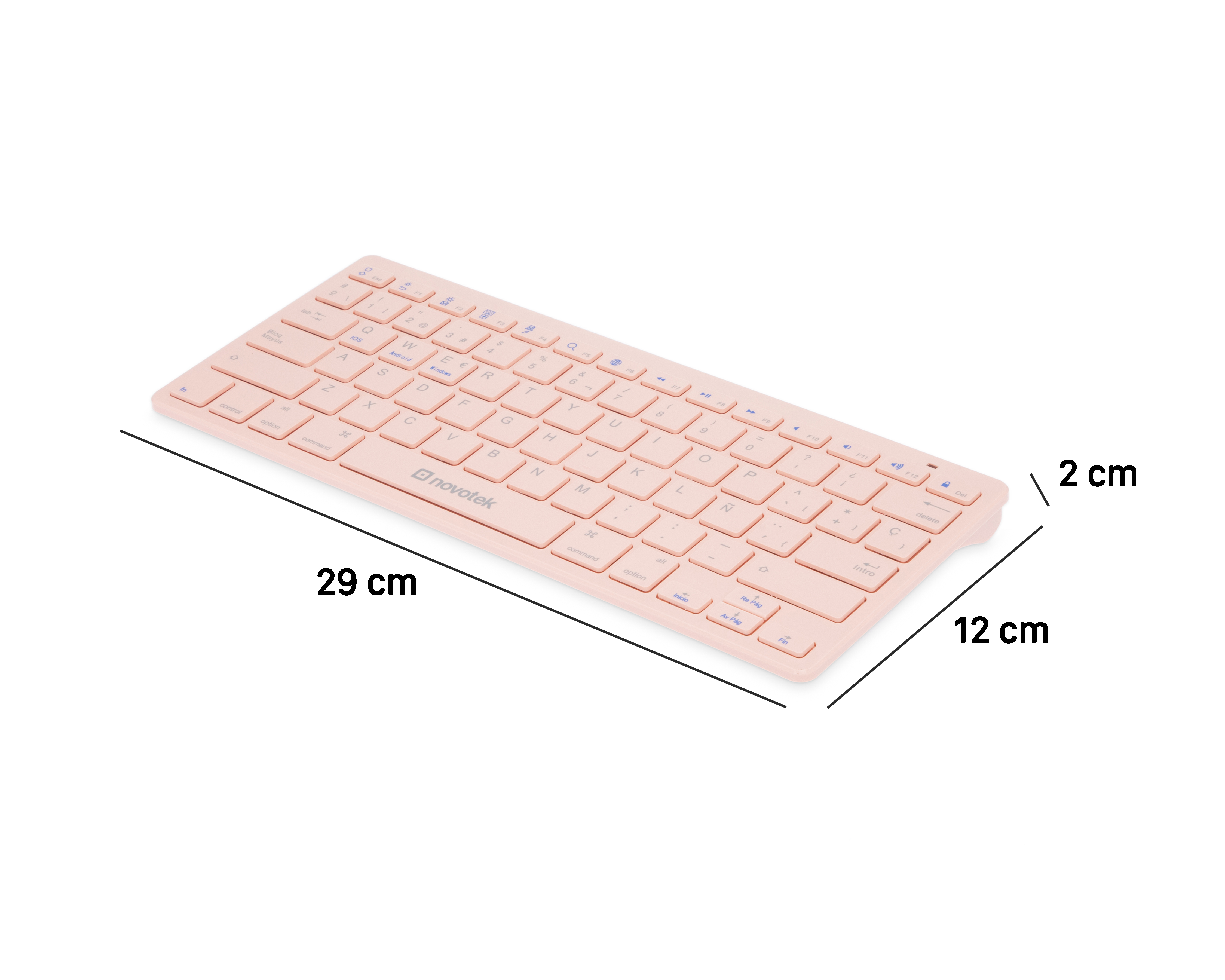 Foto 6 pulgar | Foto 5 | Teclado Inalámbrico Novotek Ti-110