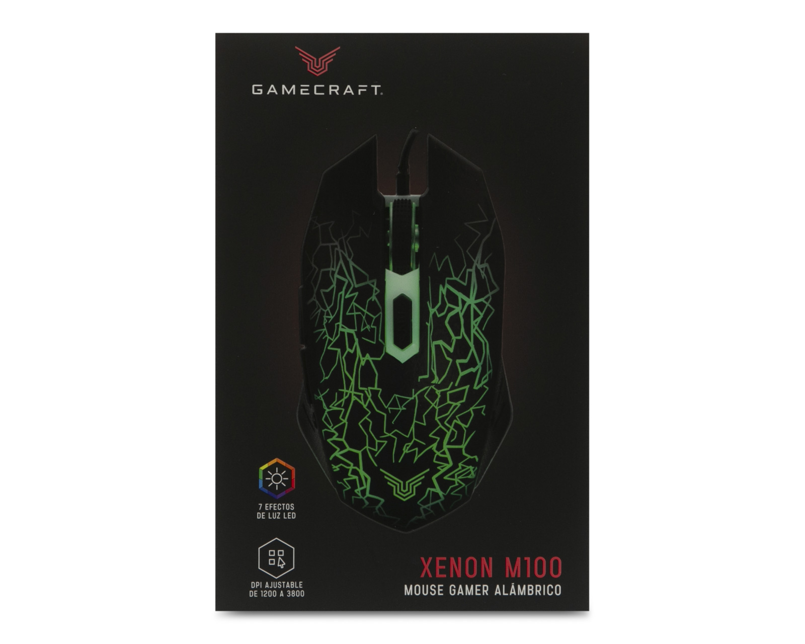 Foto 4 | Foto 4 | Mouse Gamer Alámbrico Gamecraft Xenom M100