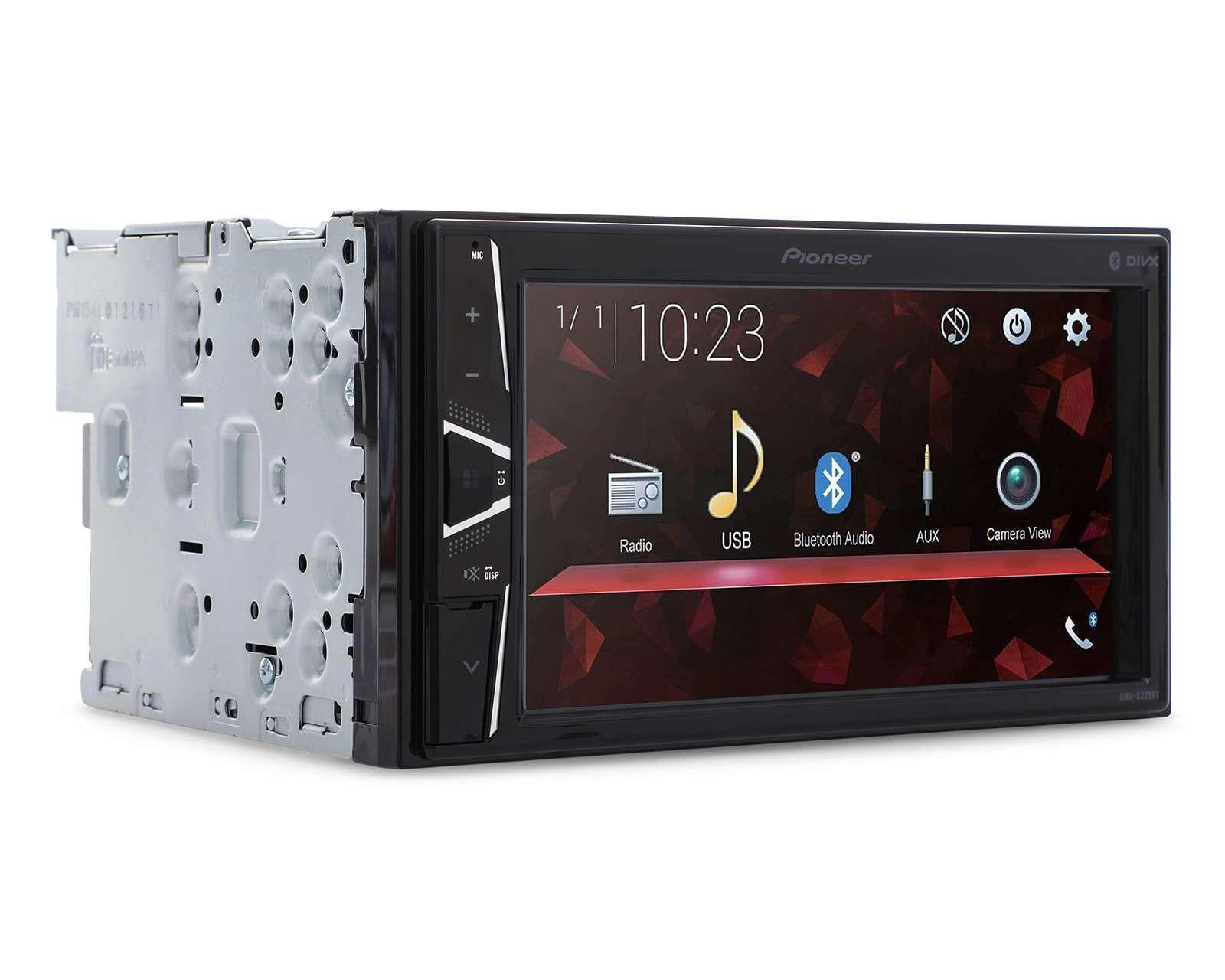 Foto 4 pulgar | Foto 3 | Autoestéreo Pioneer Sin CD DMH-G225BT de 6.2" Bluetooth Compatible con Cámara de Reversa Negro