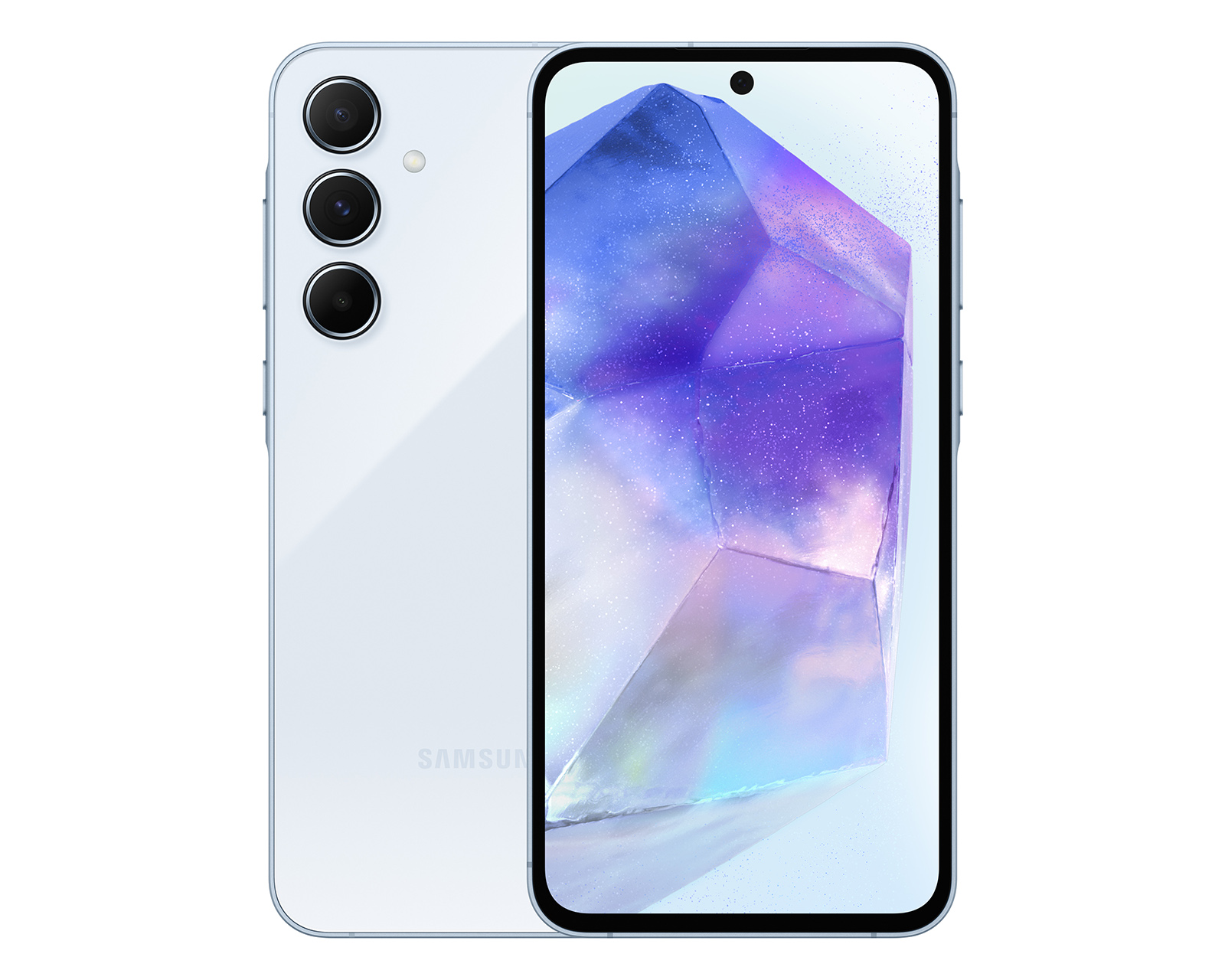 Foto 2 pulgar | Foto 1 | Telcel Samsung A55 5G 128 GB Azul