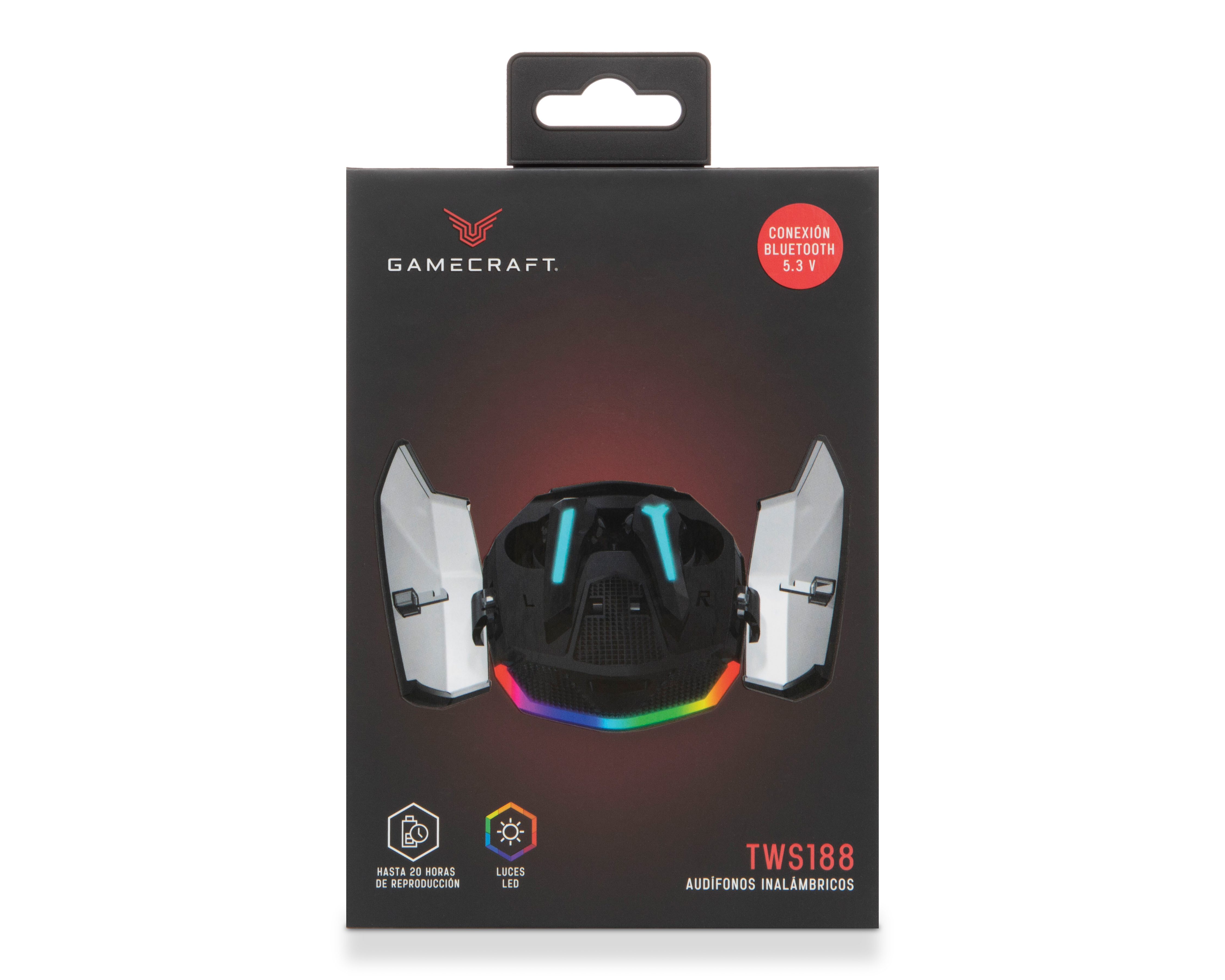 Foto 4 | Foto 4 | Audífonos True Wireless Gamecraft con Luces Led TWS188