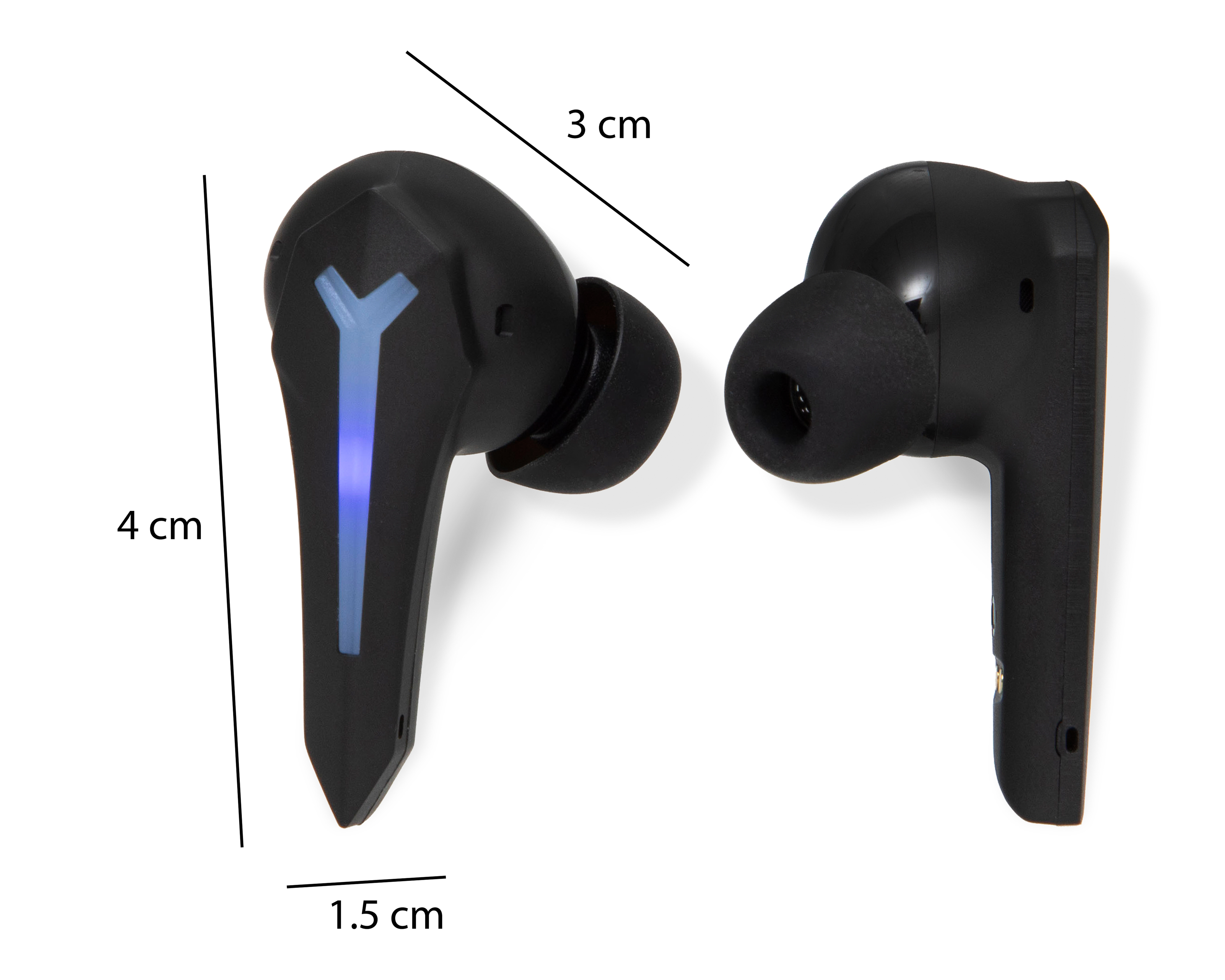 Foto 5 | Foto 5 | Audífonos True Wireless Gamecraft con Luces Led TWS188