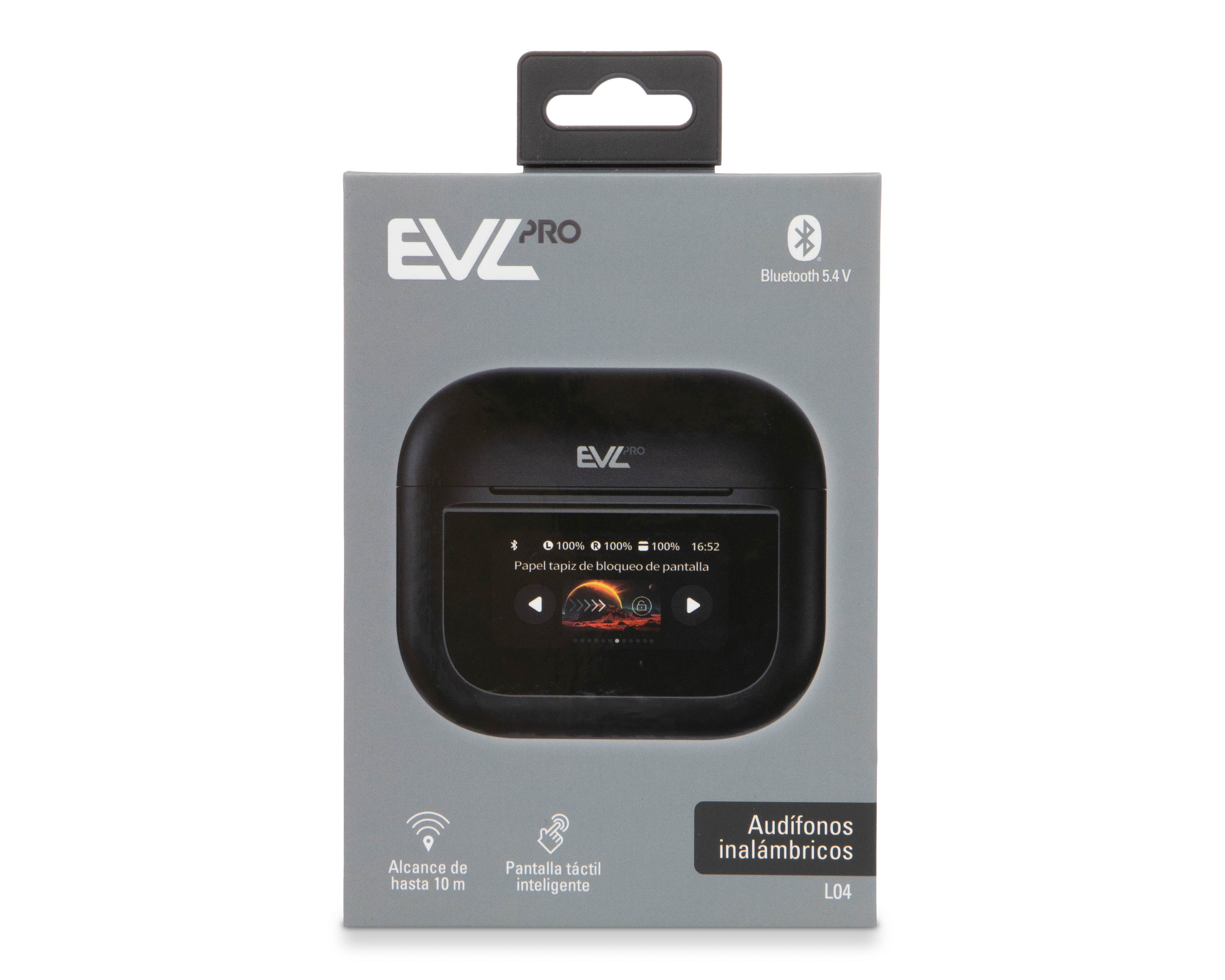 Foto 4 | Foto 4 | Audífonos True Wireless EVL Pro con Pantalla Táctil L04