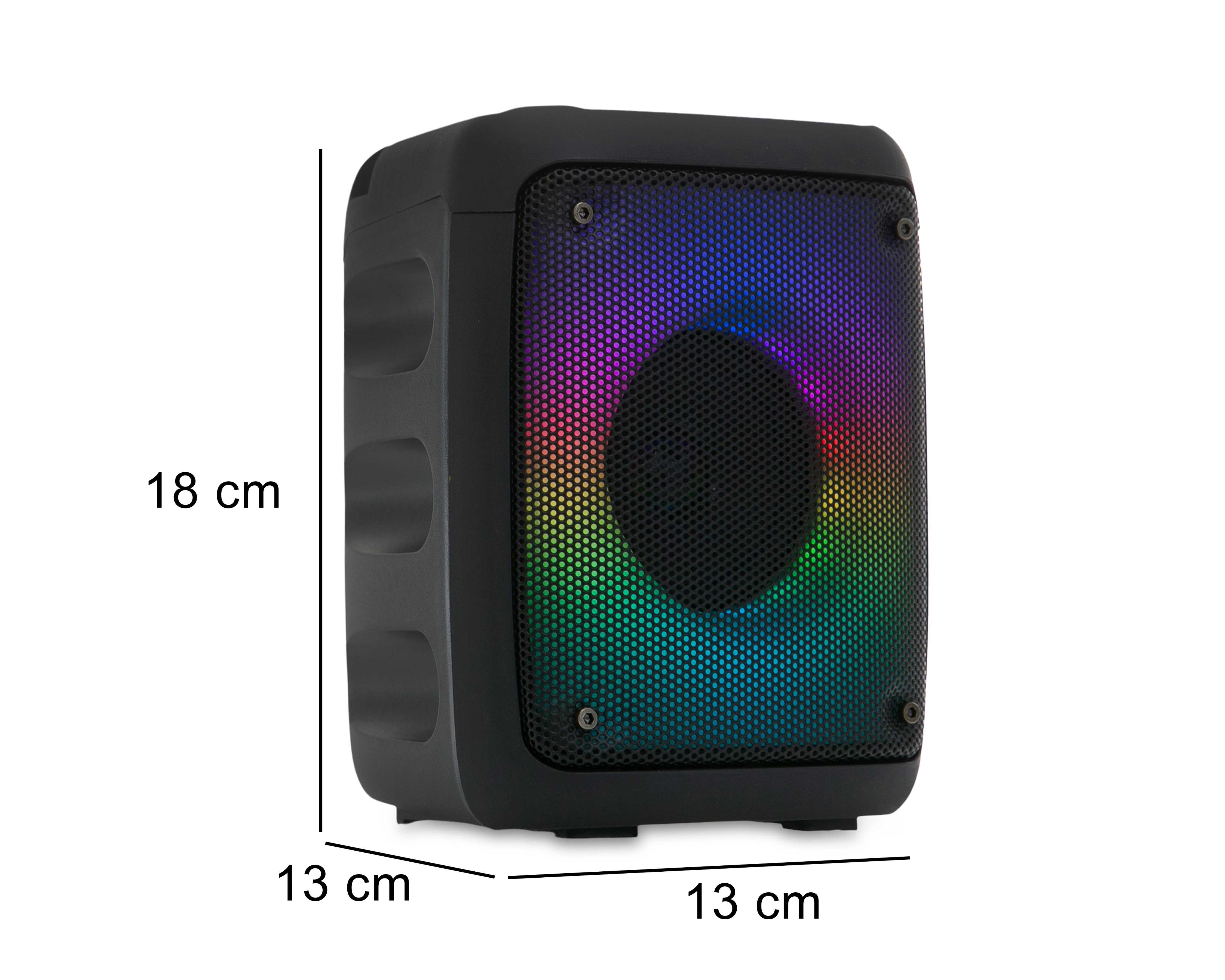 Foto 7 | Foto 7 | Bocina Bluetooth M 10 W Iluminación LED RGB