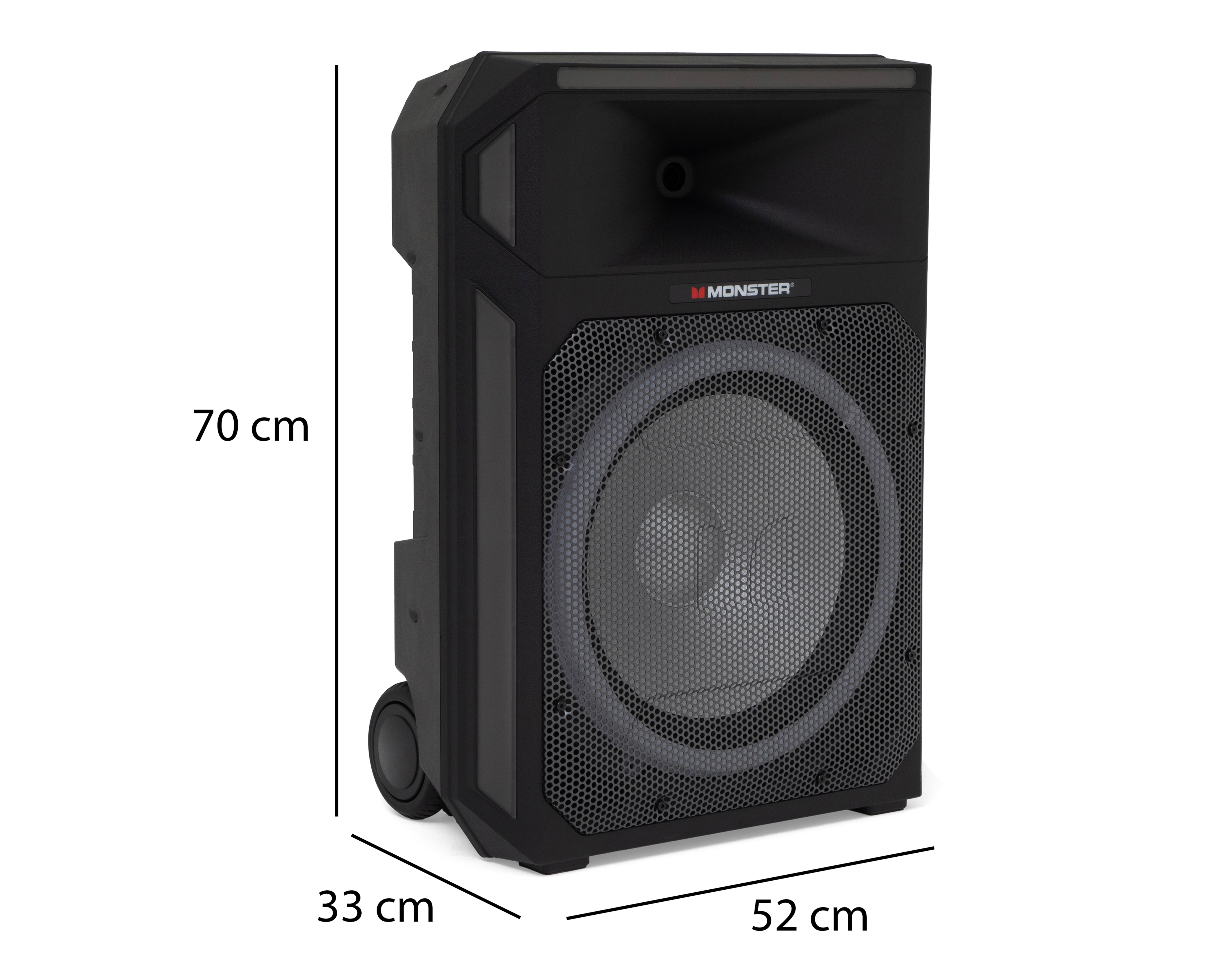 Foto 9 | Foto 9 | Bocina Monster X6 600 Watts con Micrófono