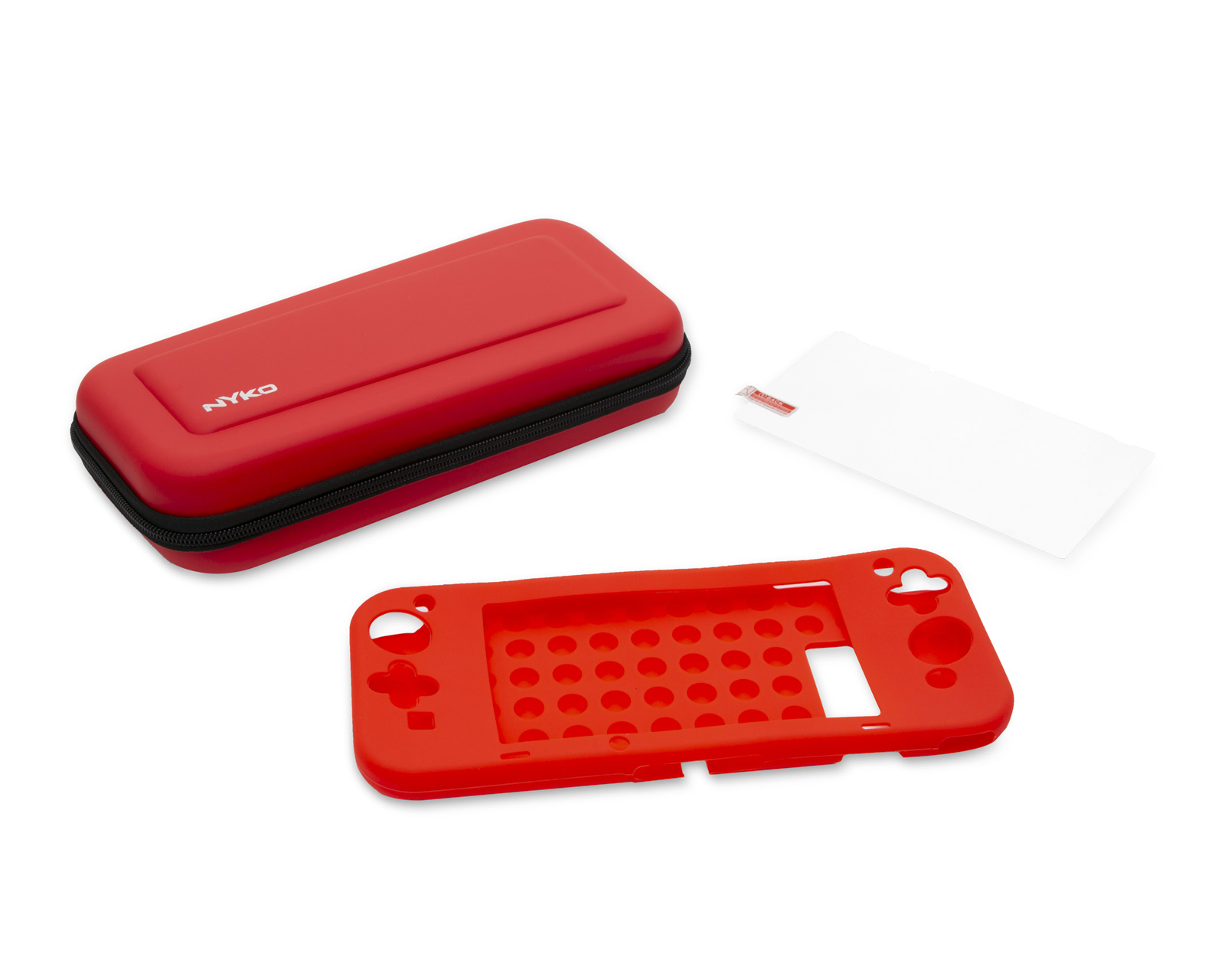 Foto 2 pulgar | Foto 1 | Estuche de Viaje Nyko Rojo para Nintendo Switch con Accesorios