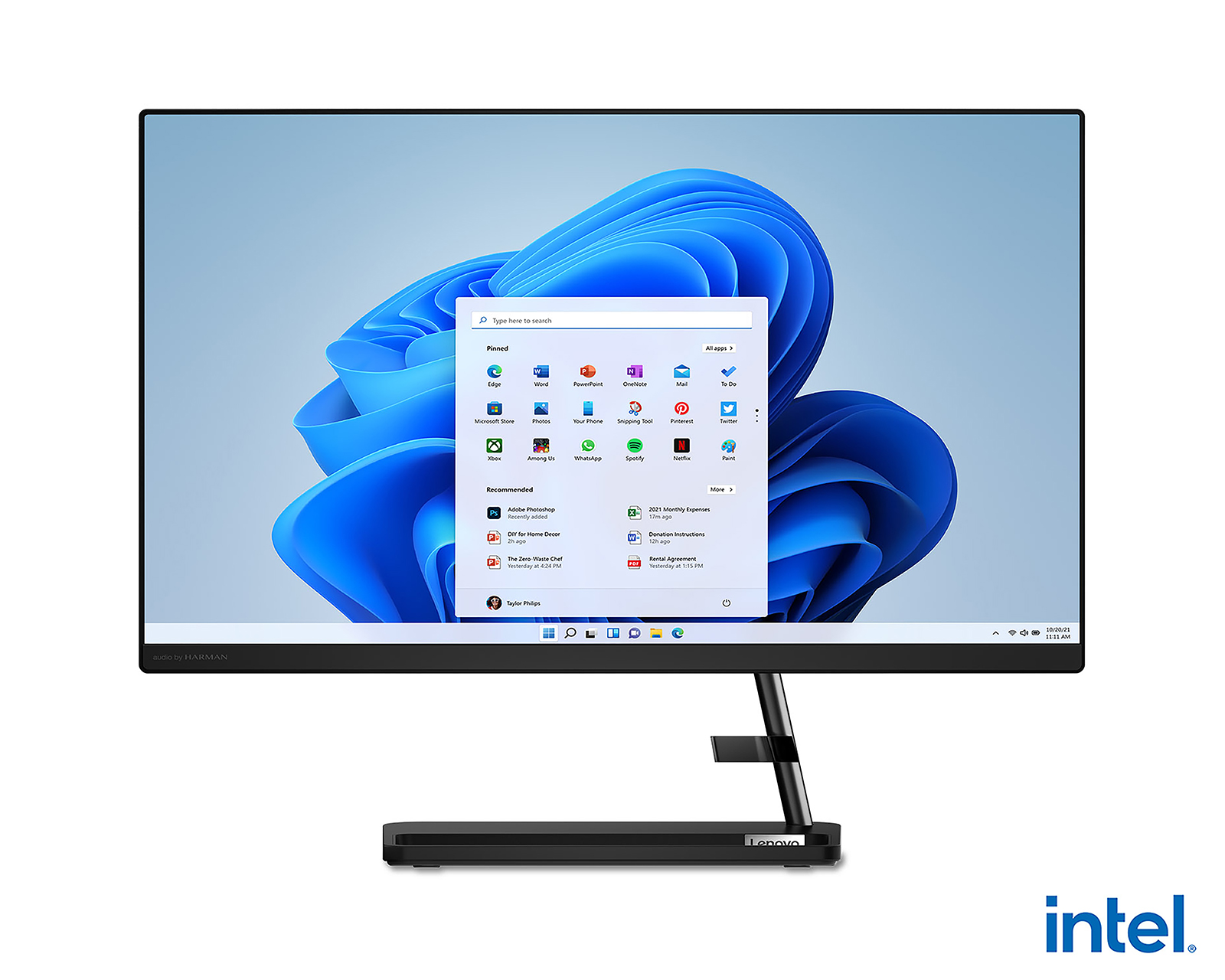 Foto 2 | Foto 2 | Computadora de Escritorio Lenovo IdeaCentre AIO 3 23.8" Windows 11 Intel Celeron 8 GB RAM 256 GB SSD Negra