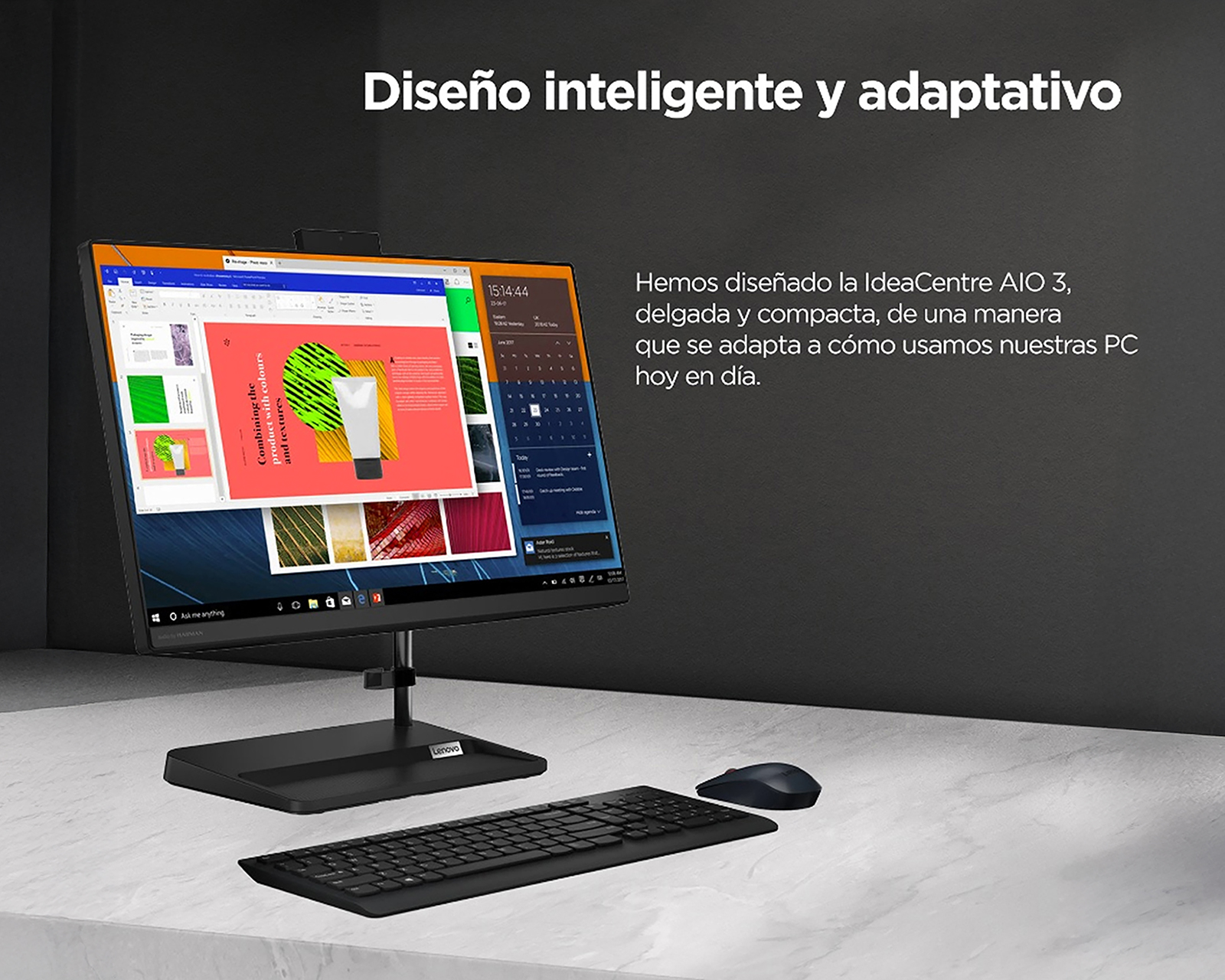 Foto 8 pulgar | Foto 7 | Computadora de Escritorio Lenovo IdeaCentre AIO 3 23.8" Windows 11 Intel Celeron 8 GB RAM 256 GB SSD Negra