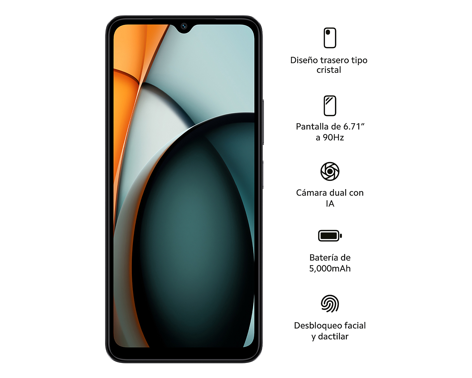 Foto 4 pulgar | Foto 3 | Telcel Xiaomi Redmi A3 64 GB Negro