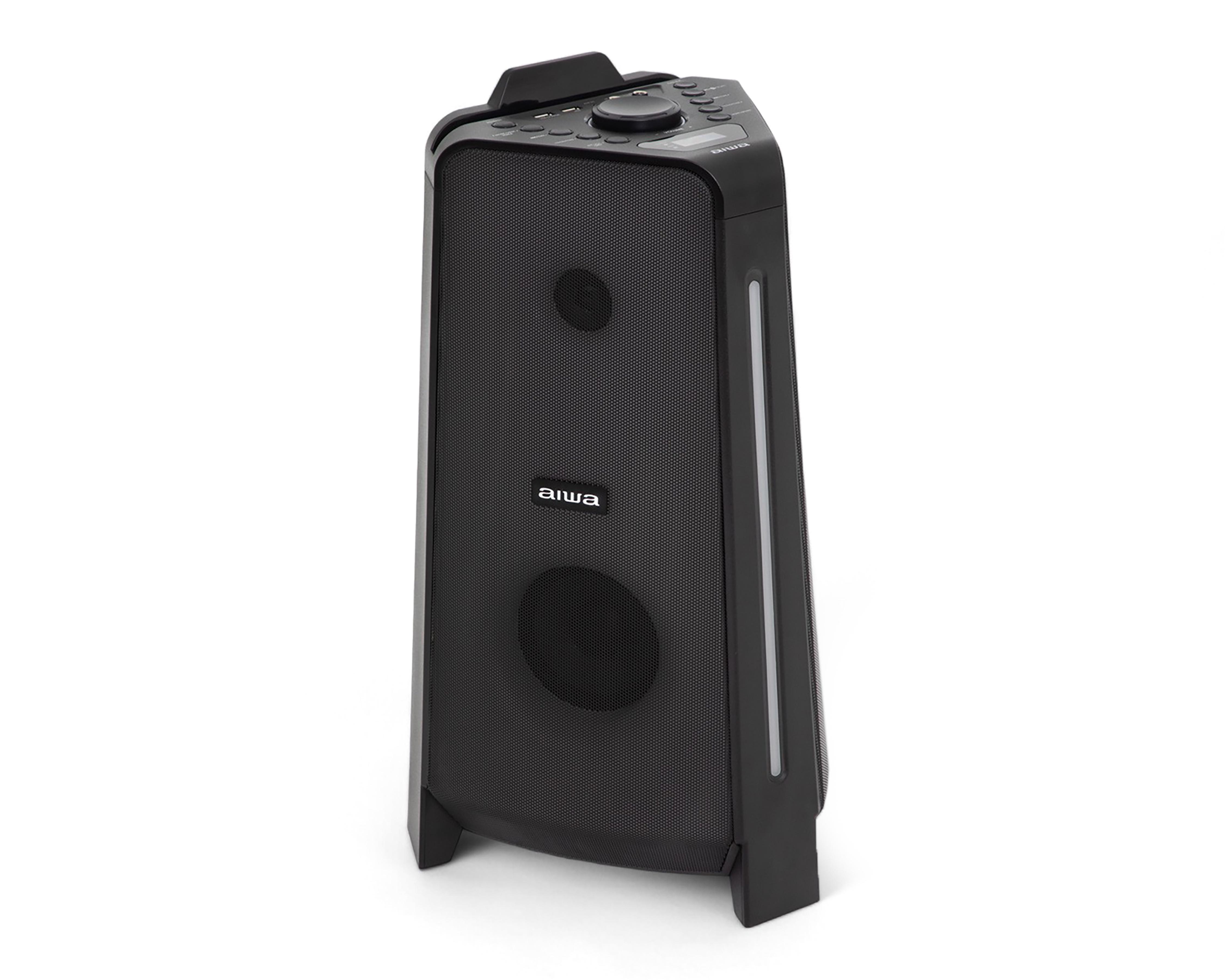 Foto 4 pulgar | Foto 3 | Bocina Aiwa AWPOK400LD con Iluminación + Micrófono