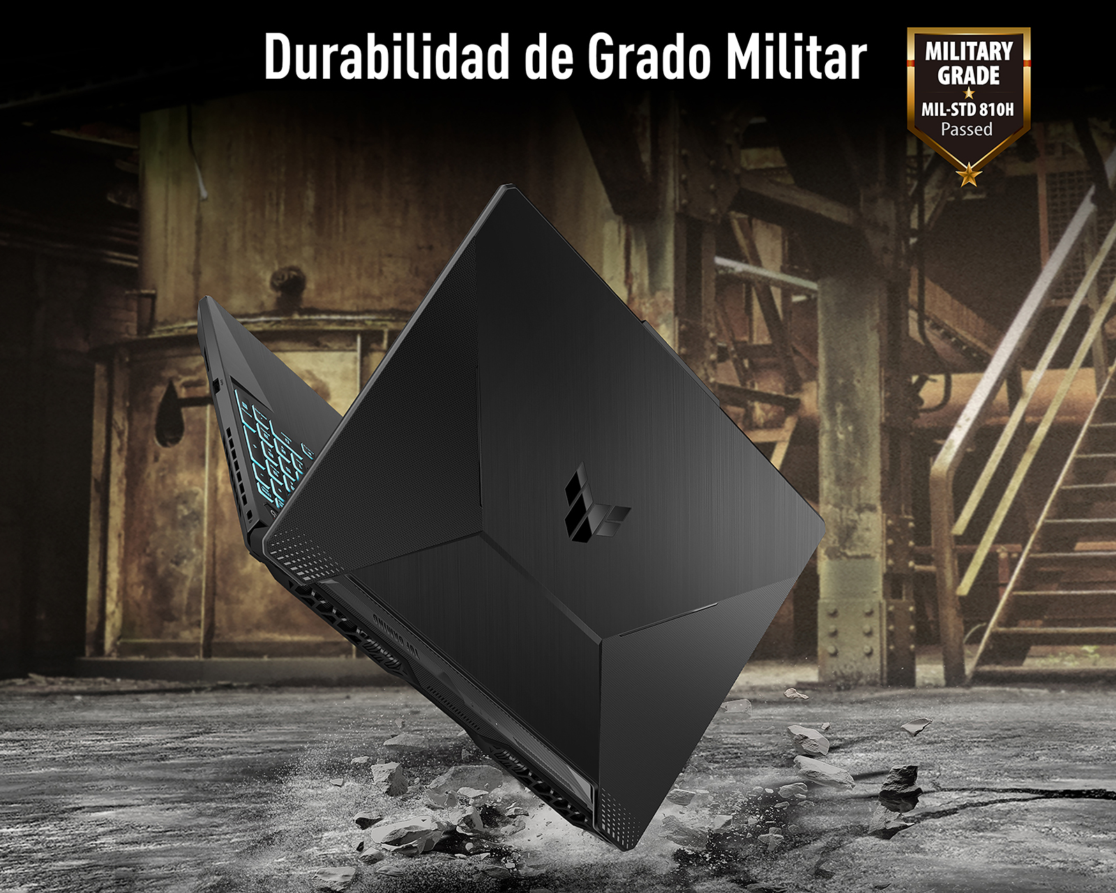Foto 4 pulgar | Foto 3 | Laptop Gamer Asus 15.6" AMD Ryzen 7 NVIDIA GeForce RTX 2050 8 GB RAM 512 SSD Negro