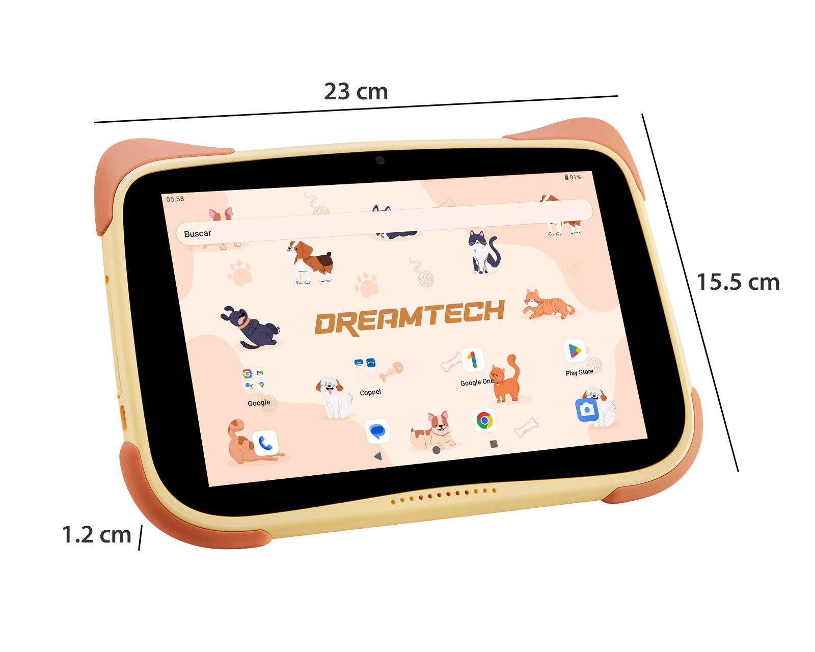 Foto 10 pulgar | Foto 9 | Tablet Dreamtech Volta X 8 Pulgadas 32 GB 2 GB RAM