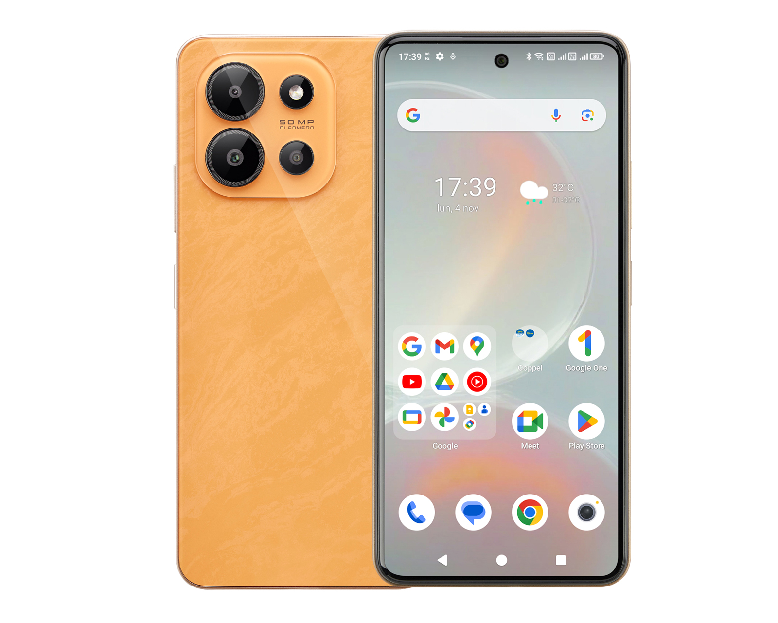 Celular Zuum Liberado Stellar P8 128 GB Naranja