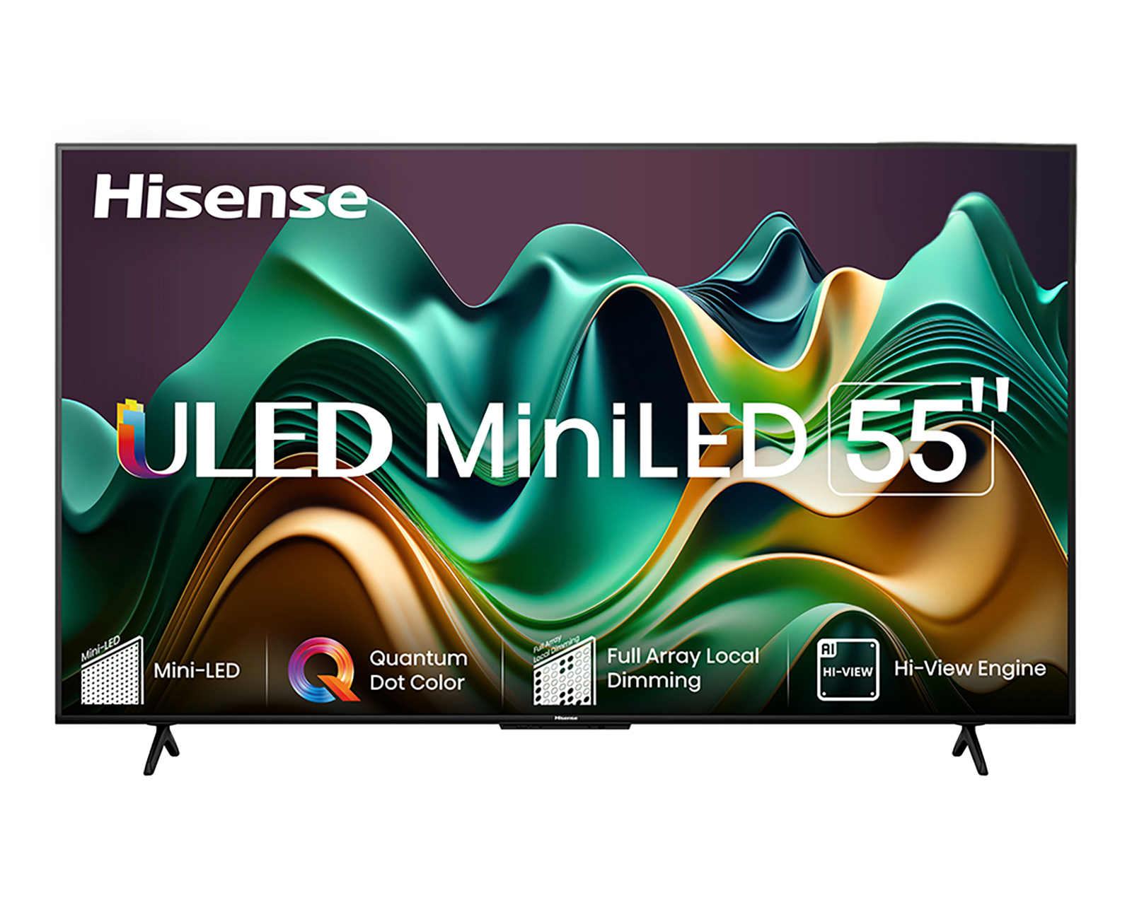 Foto 2 pulgar | Foto 1 | Pantalla Smart TV Hisense ULED 55 Pulgadas 4K 55U6N
