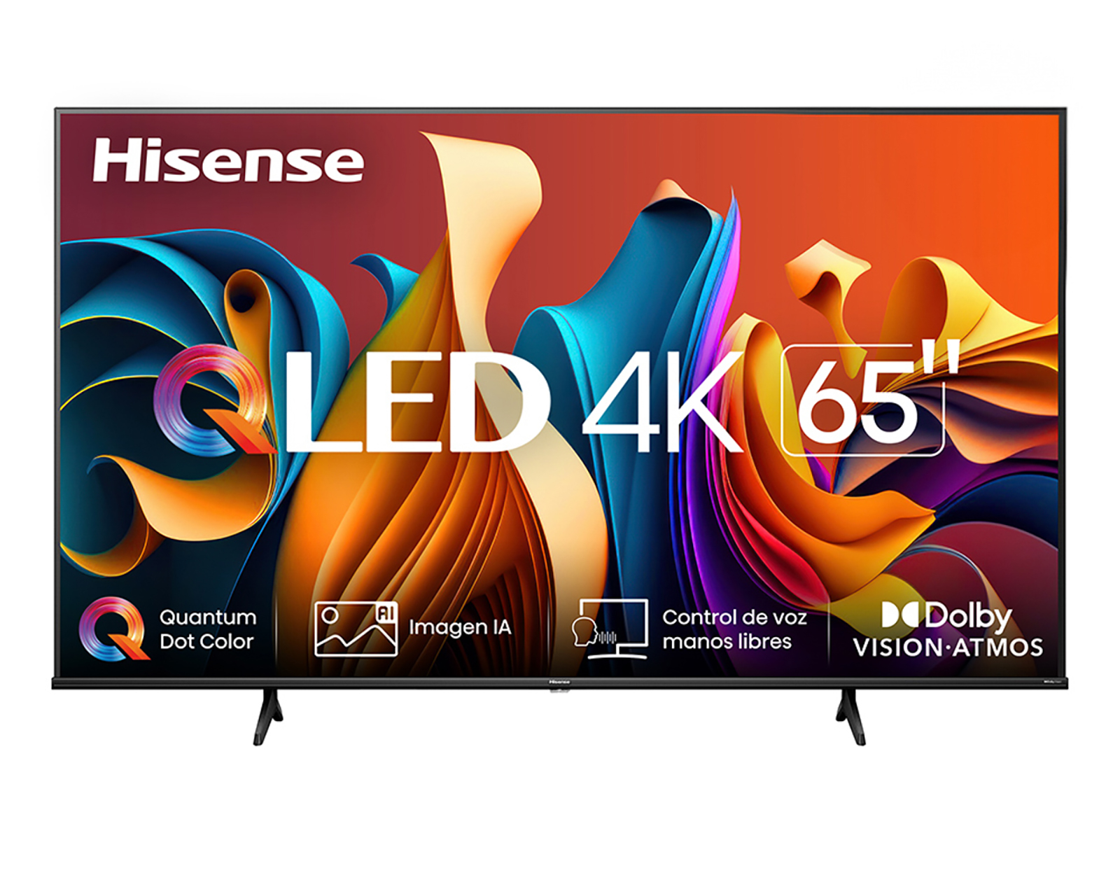 Foto 2 pulgar | Foto 1 | Pantalla Smart TV Hisense QLED 65 Pulgadas UHD 4K 65QD6N