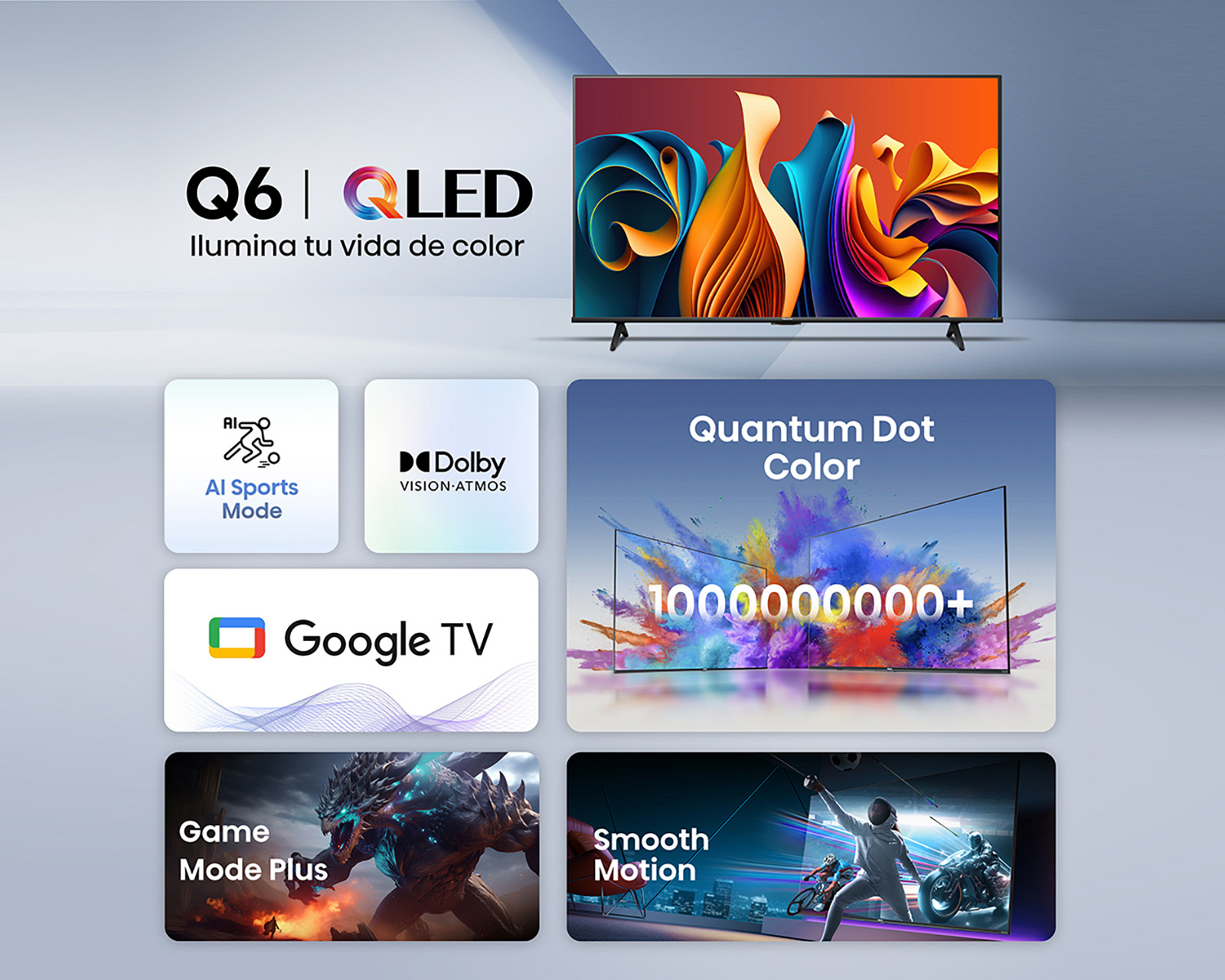 Foto 8 pulgar | Foto 7 | Pantalla Smart TV Hisense QLED 75 Pulgadas UHD 4K 75QD6N