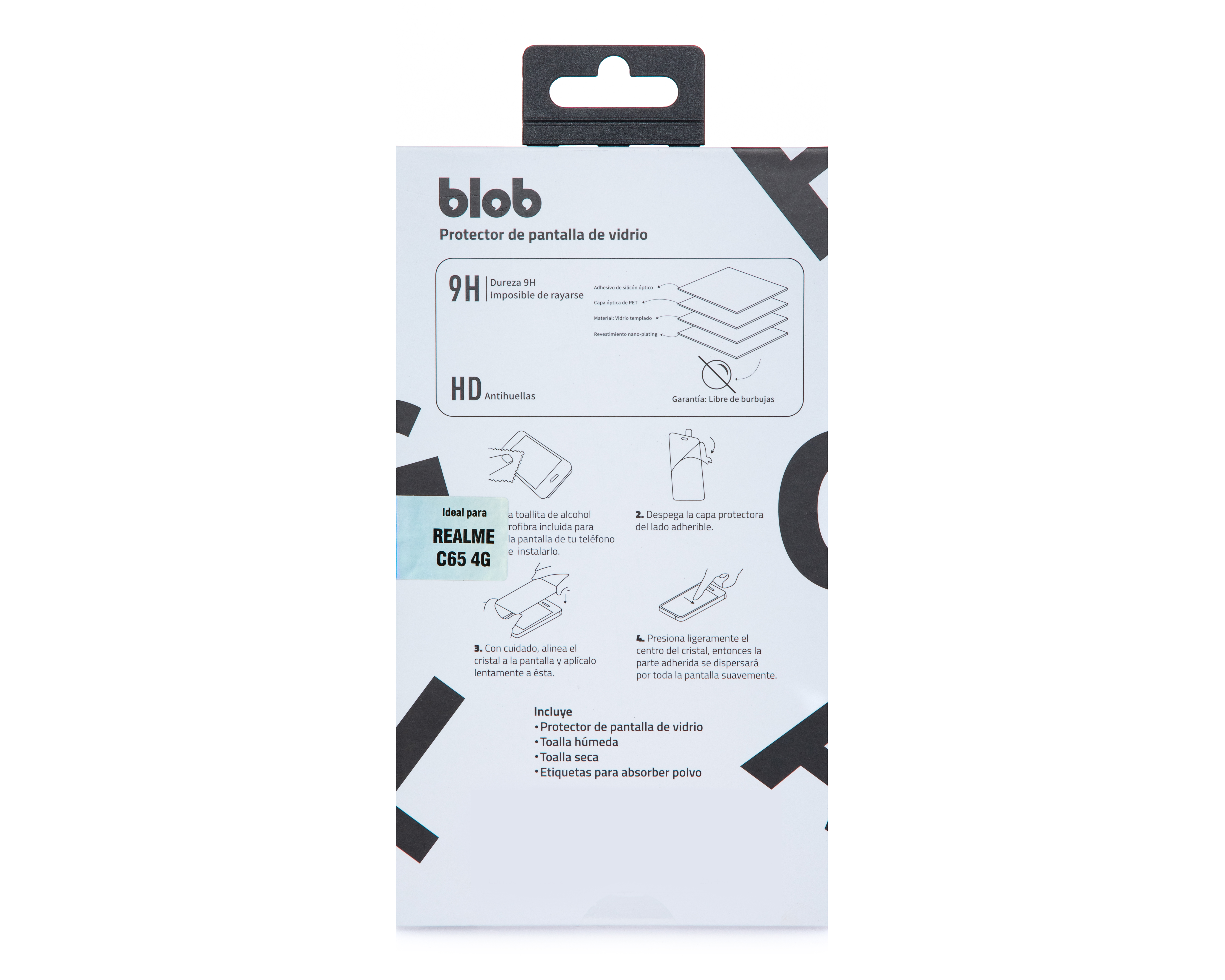 Foto 2 | Foto 2 | Protector de Pantalla Blob para Realme C65 4G