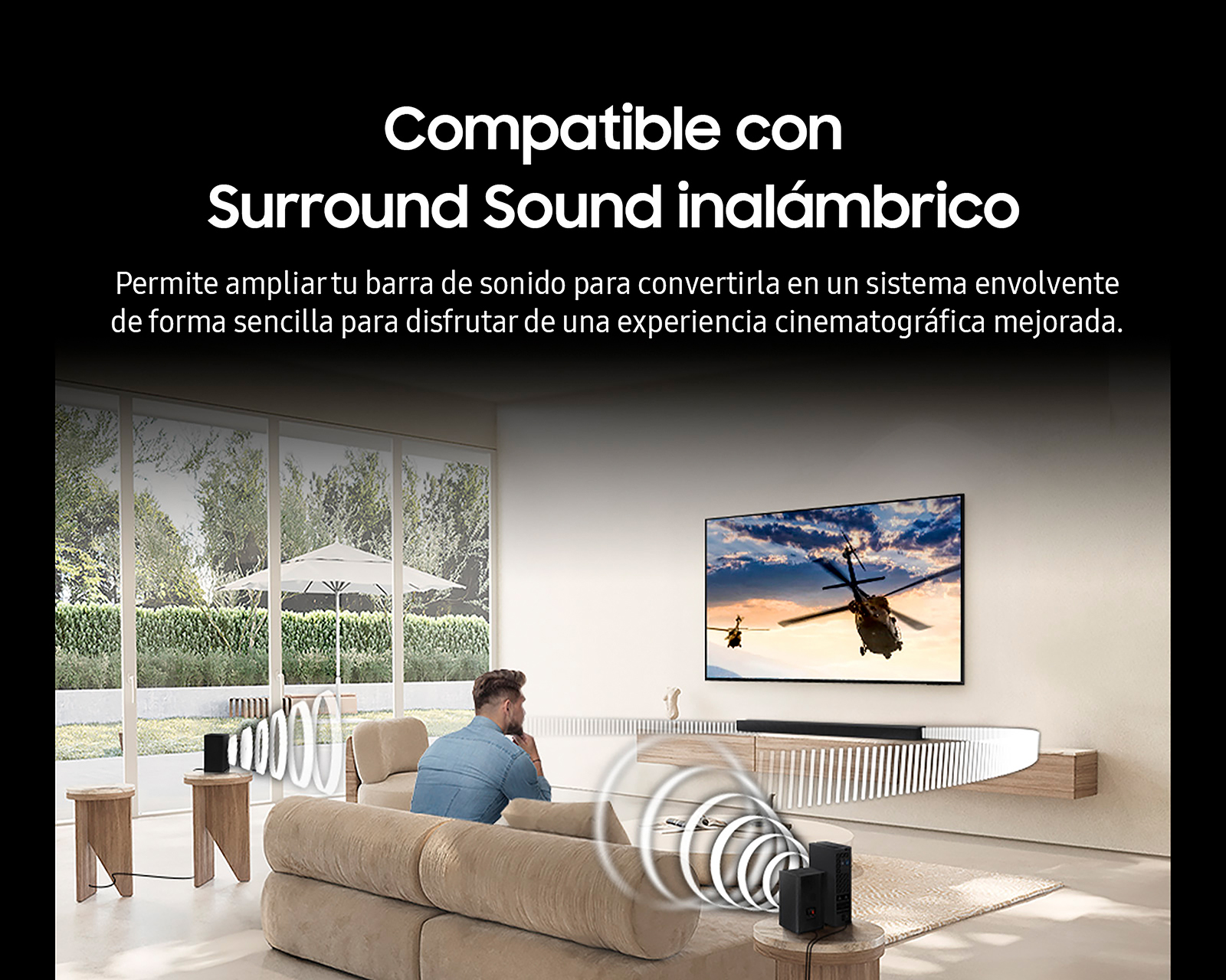 Foto 8 | Foto 8 | Barra de Sonido Samsung HW-B750DZX con Subwoofer