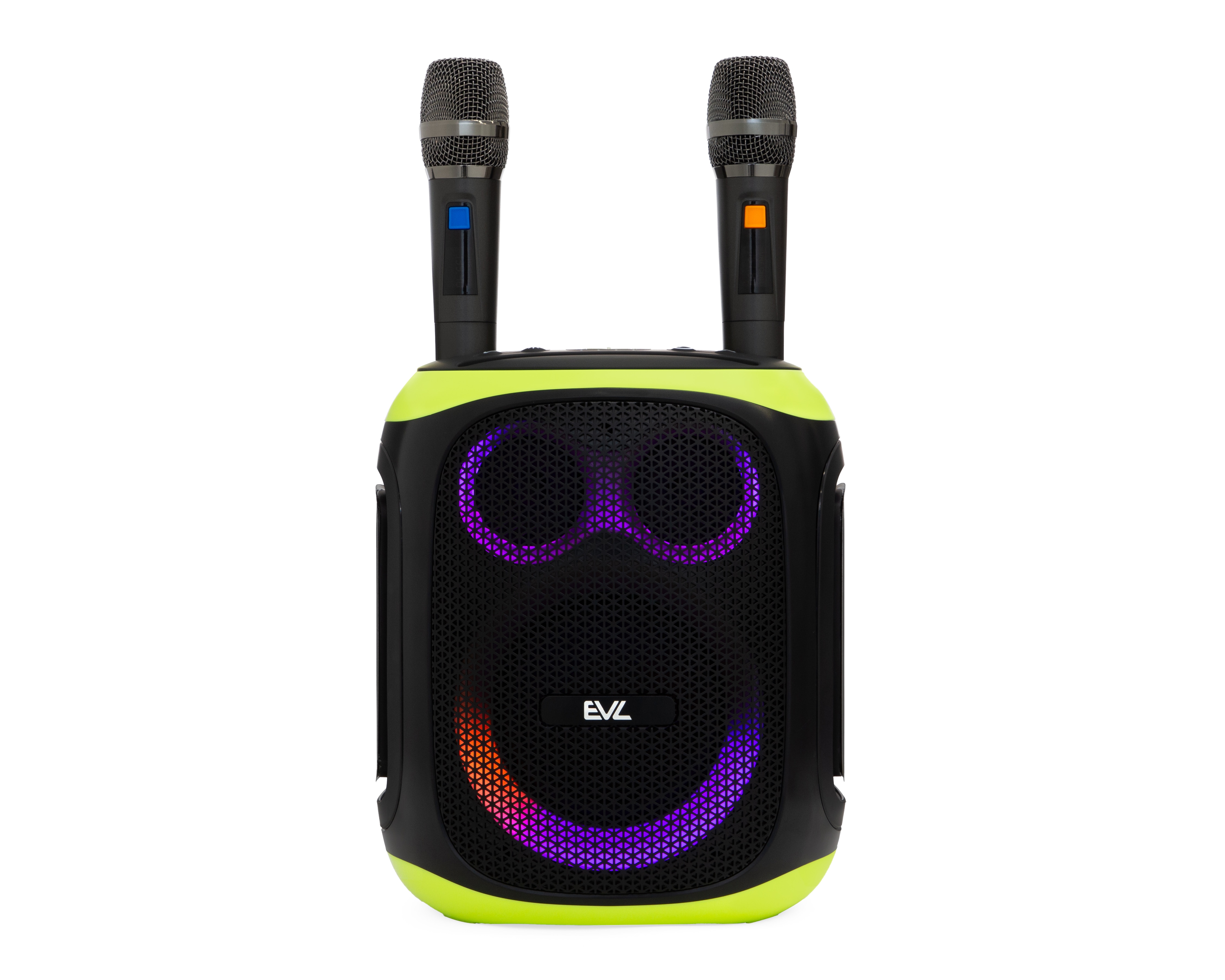 Bocina Bluetooth EVL Party 130 120 Watts con 2 Micrófonos