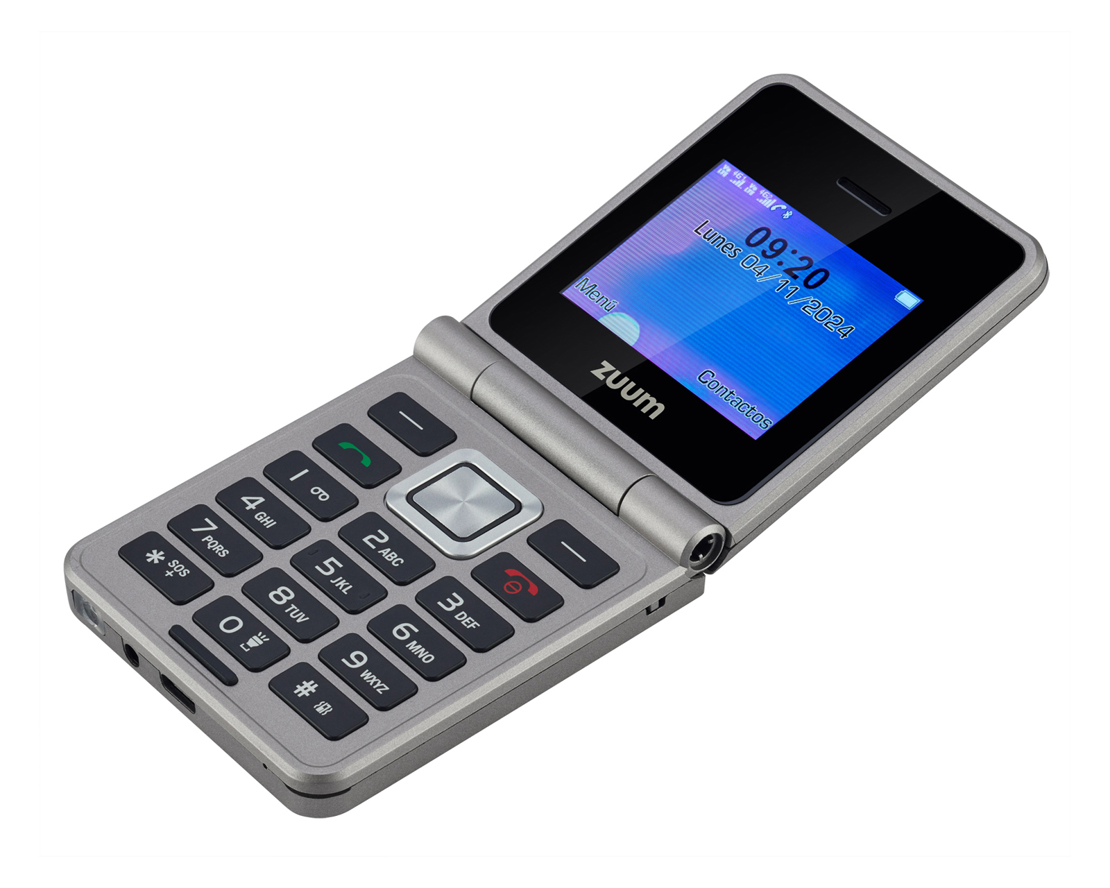 Foto 6 | Foto 6 | Celular Zuum Liberado Soul 128 MB Gris