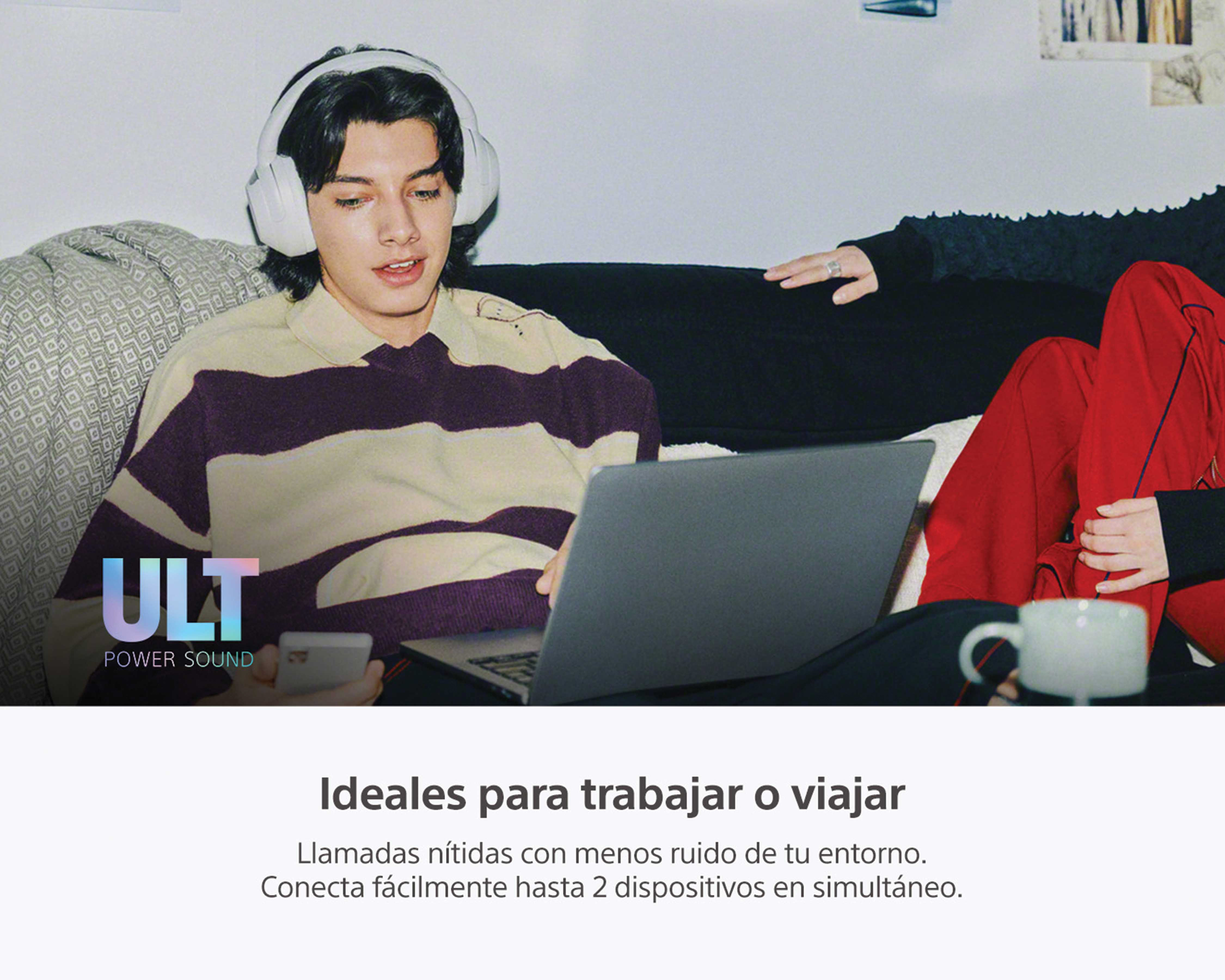 Foto 5 | Foto 5 | Audífonos de Diadema Inalámbricos Sony con Noise Cancelling WH-ULT900N/HZUC