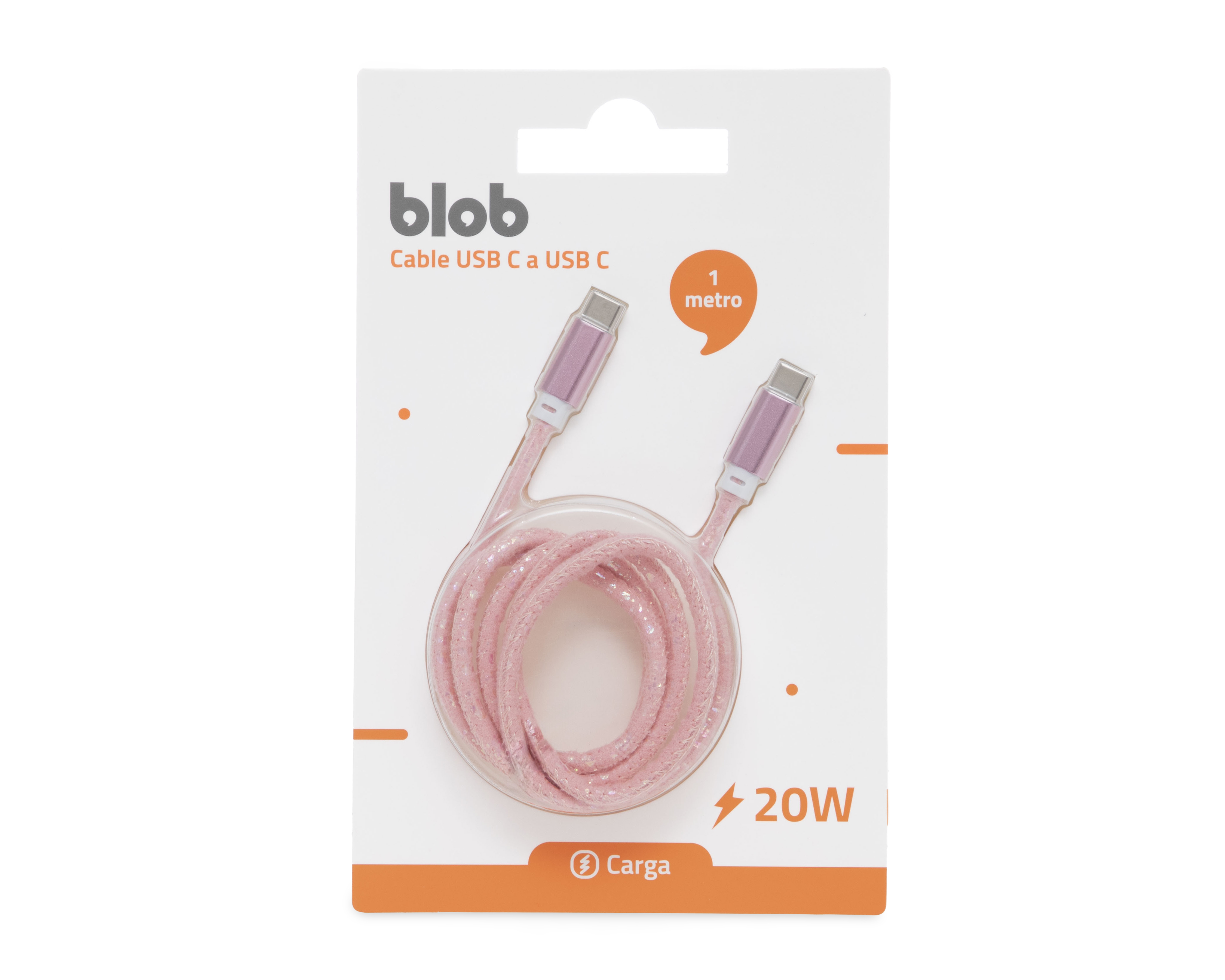 Foto 4 pulgar | Foto 3 | Cable USB C a USB C Blob 1 M