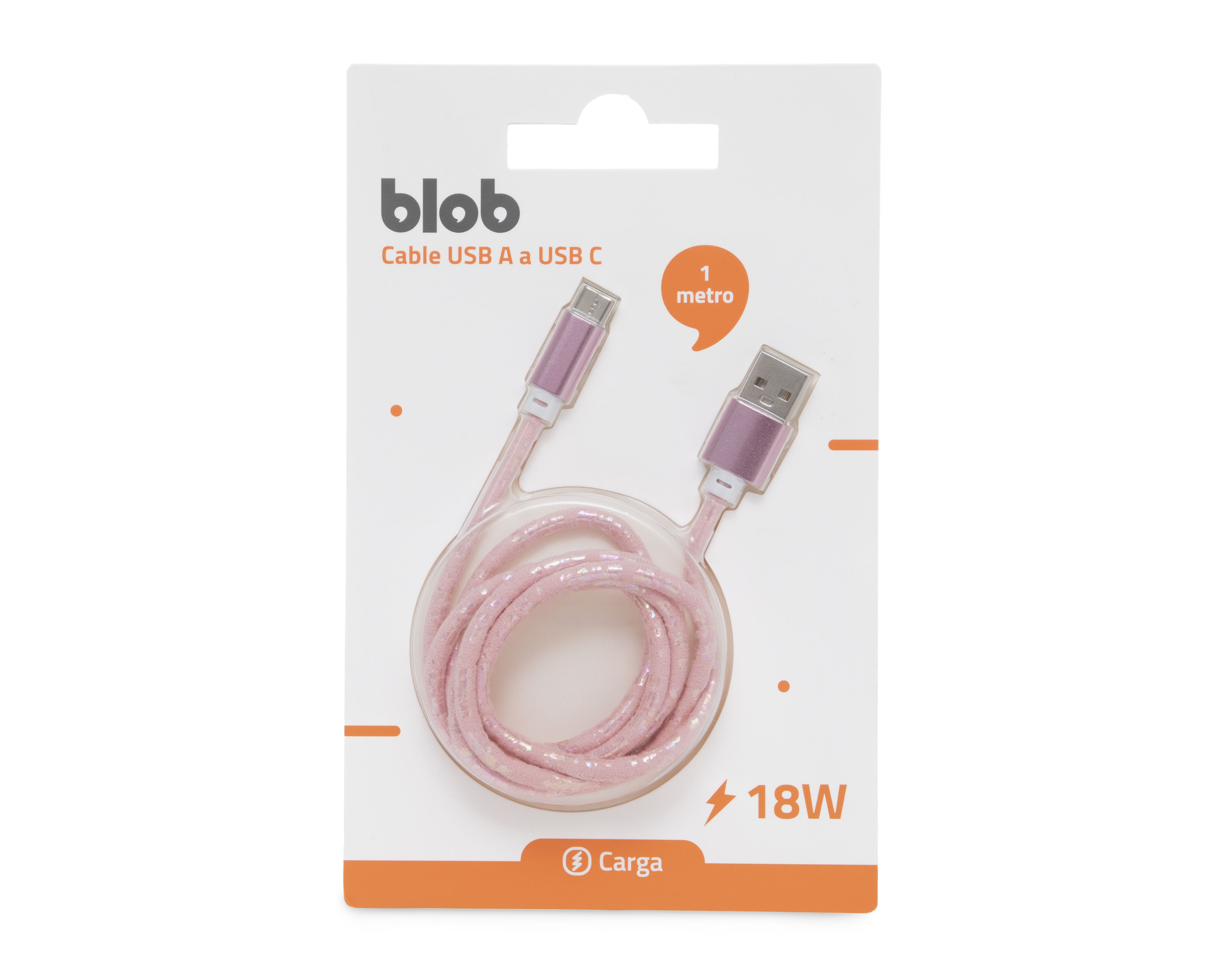 Foto 4 pulgar | Foto 3 | Cable USB A a USB C Blob 1 M