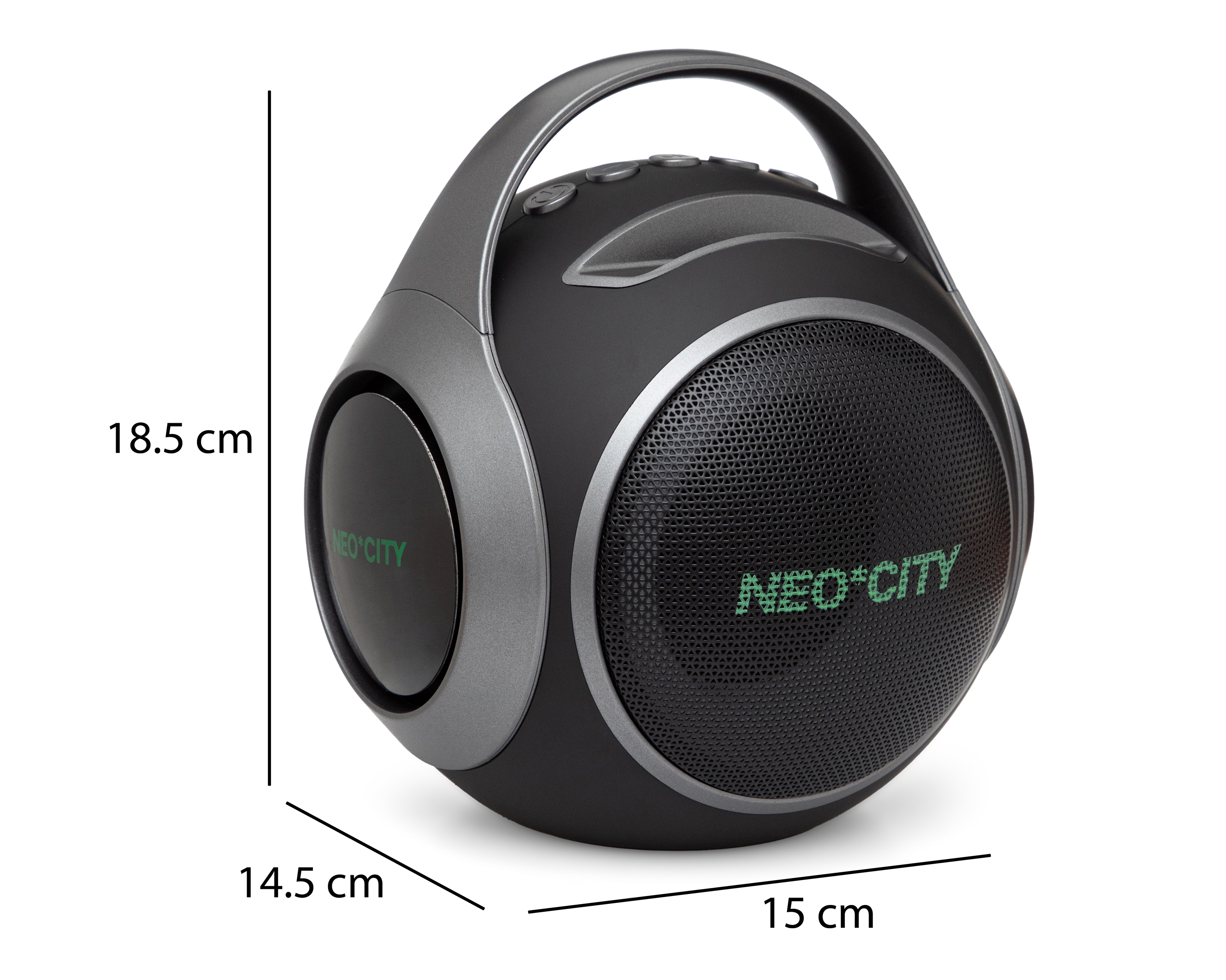 Foto 10 pulgar | Foto 9 | Bocina Bluetooth Neo*City S200 20 W con Micrófonos