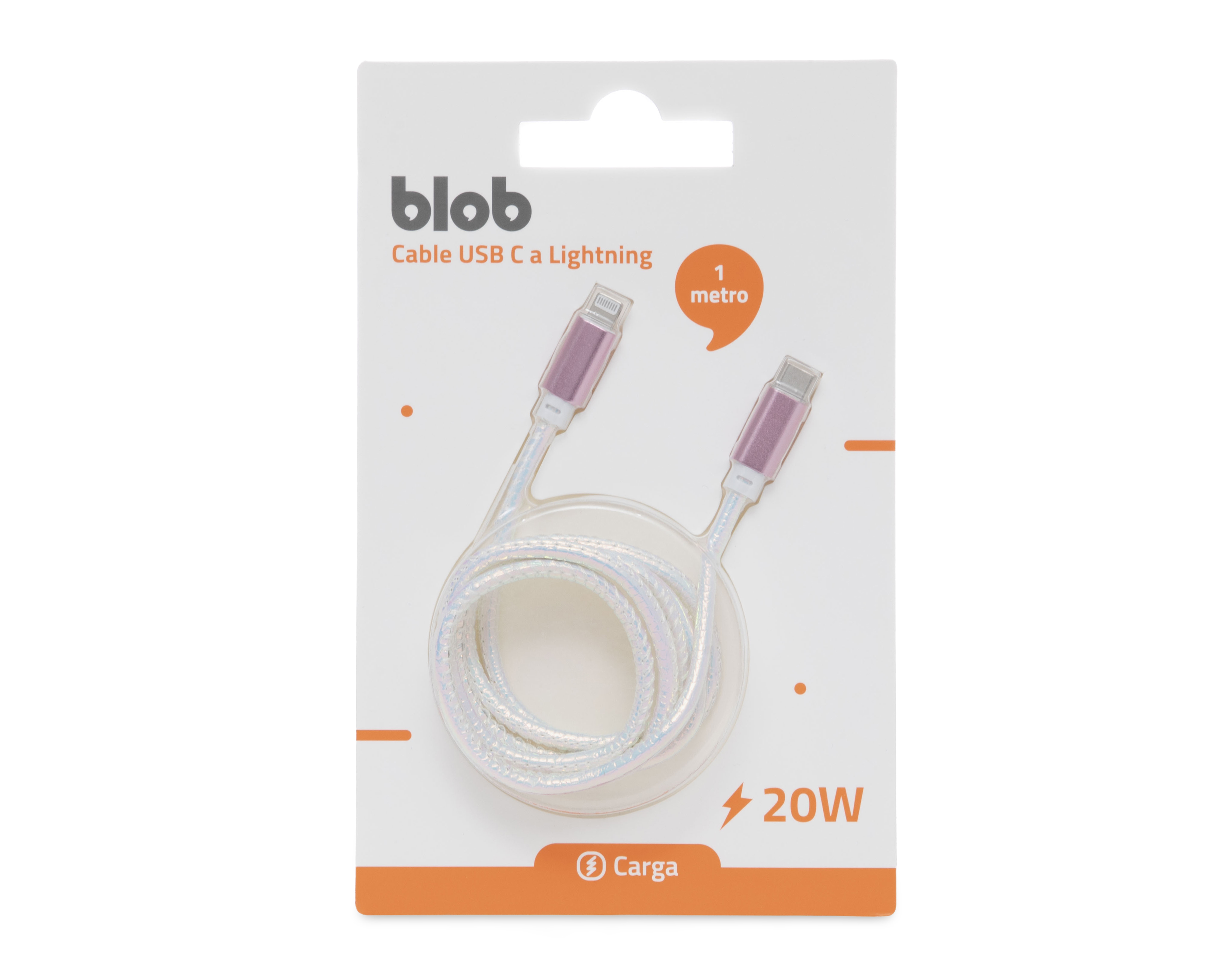 Foto 3 | Foto 3 | Cable USB C a Lightning Blob 1 M