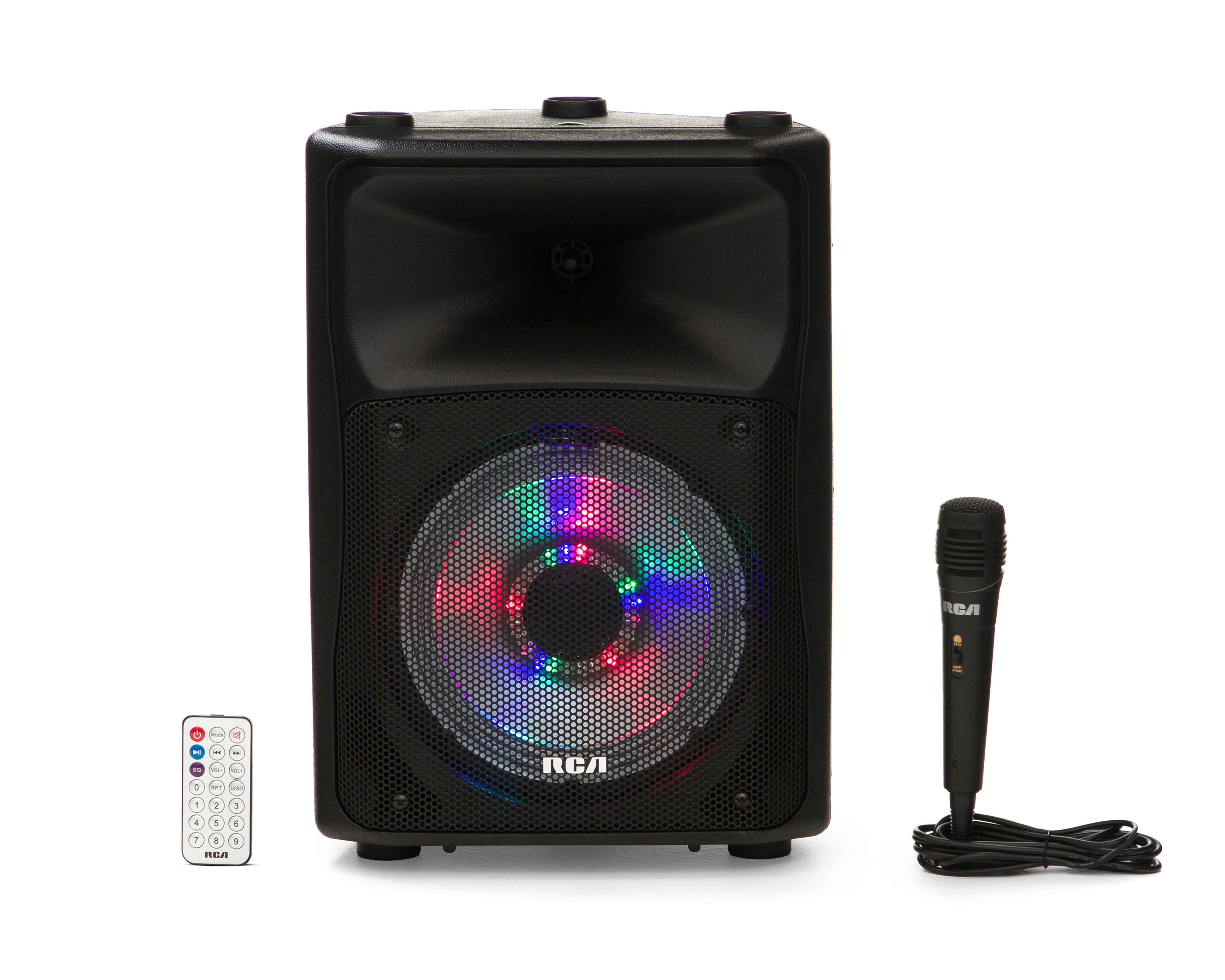 Bocina Bluetooth Portátil RCA JPS3008D 50 W Batería Recargable