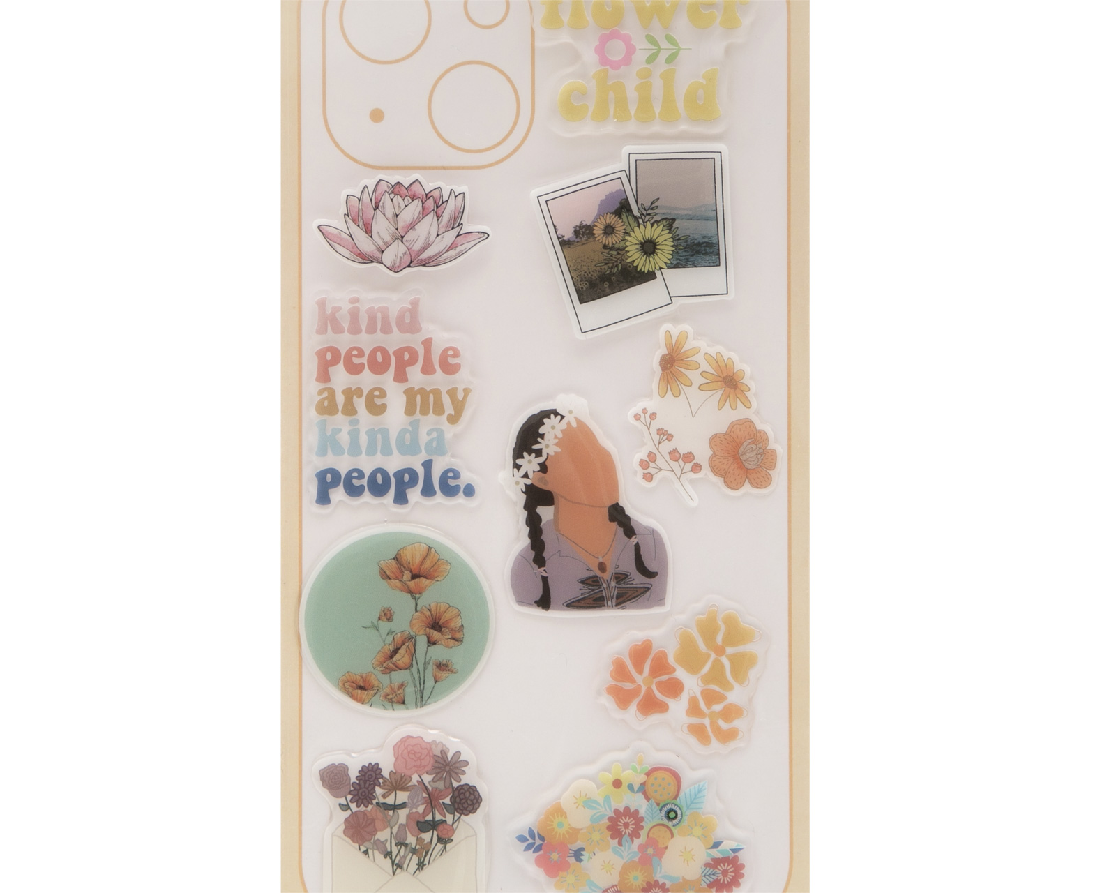Foto 3 | Foto 3 | Stickers para Celular Blob Floral