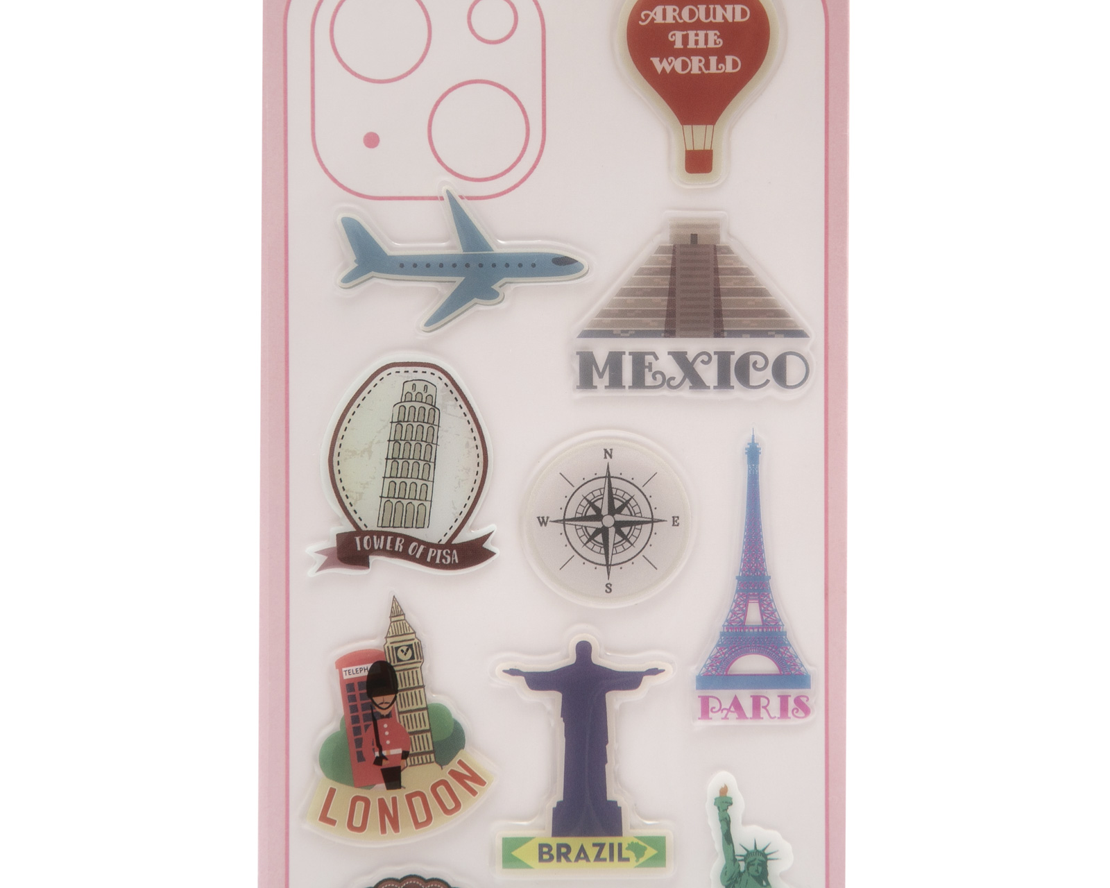 Foto 3 | Foto 3 | Stickers para Celular Blob Viajes