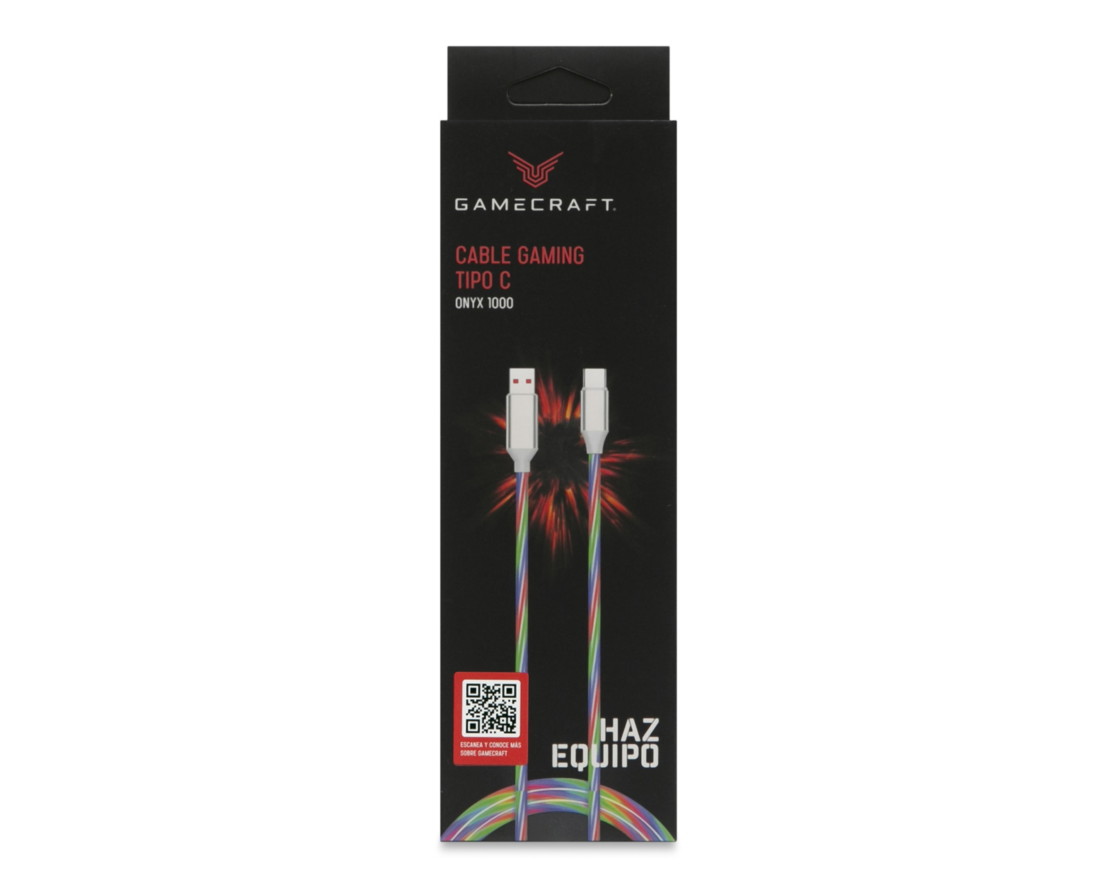 Foto 3 | Foto 3 | Cable USB-C Gamecraft 1 m