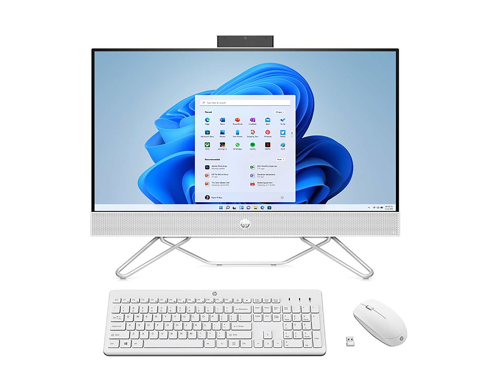 Foto 3 pulgar | Foto 2 | Computadora de Escritorio All-In-One HP 24-CB1025lA 23.8 Pulgadas Windows 11 Core i5 8 GB 512 GB SSD Blanca