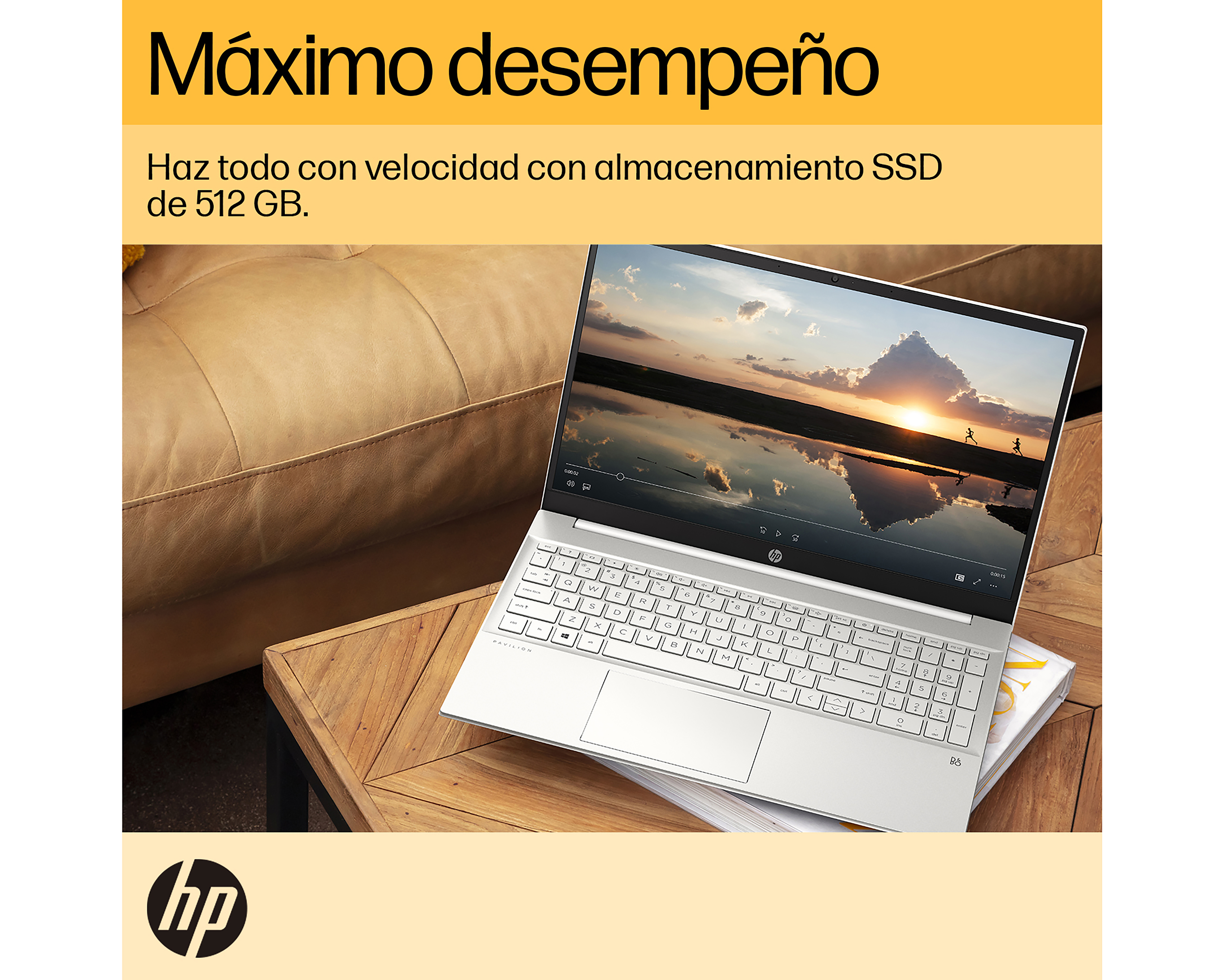 Foto 9 pulgar | Foto 8 | Laptop HP 15-EH3002LA 15.6 Pulgadas AMD Ryzen 7 16 GB RAM 512 GB SSD Plateado
