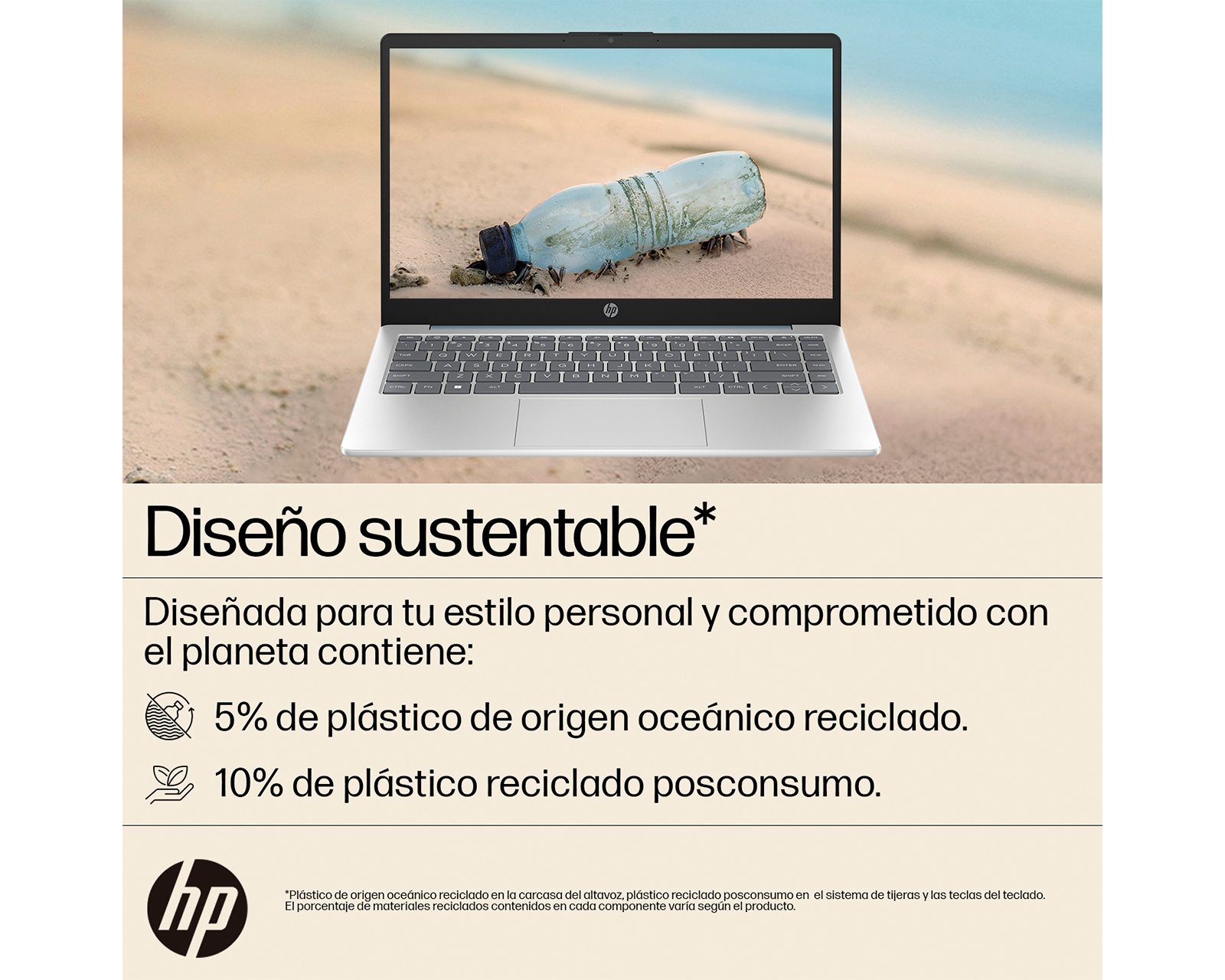 Foto 9 pulgar | Foto 8 | Laptop HP 14-EM0017LA 14 Pulgadas Windows 11  AMD Ryzen 5 8 GB RAM 512 GB SSD Plateado