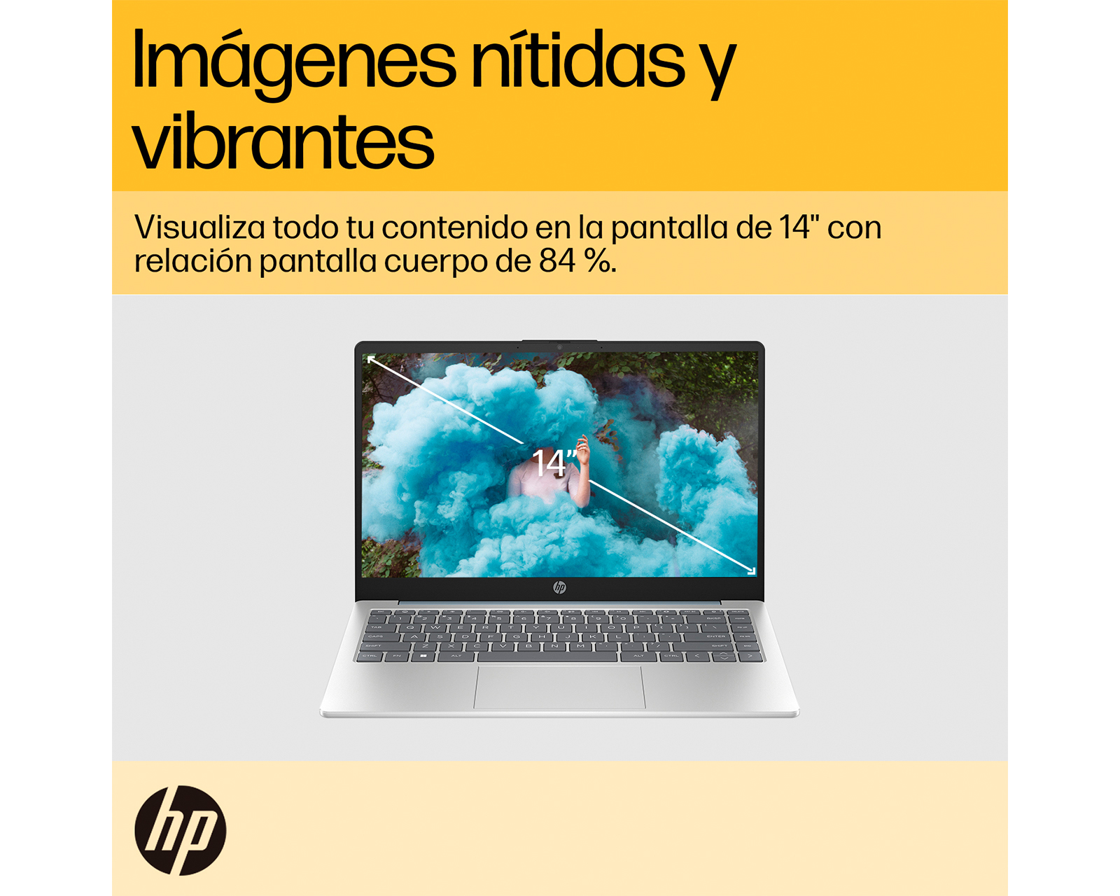 Foto 10 pulgar | Foto 9 | Laptop HP 14-EM0017LA 14 Pulgadas Windows 11  AMD Ryzen 5 8 GB RAM 512 GB SSD Plateado