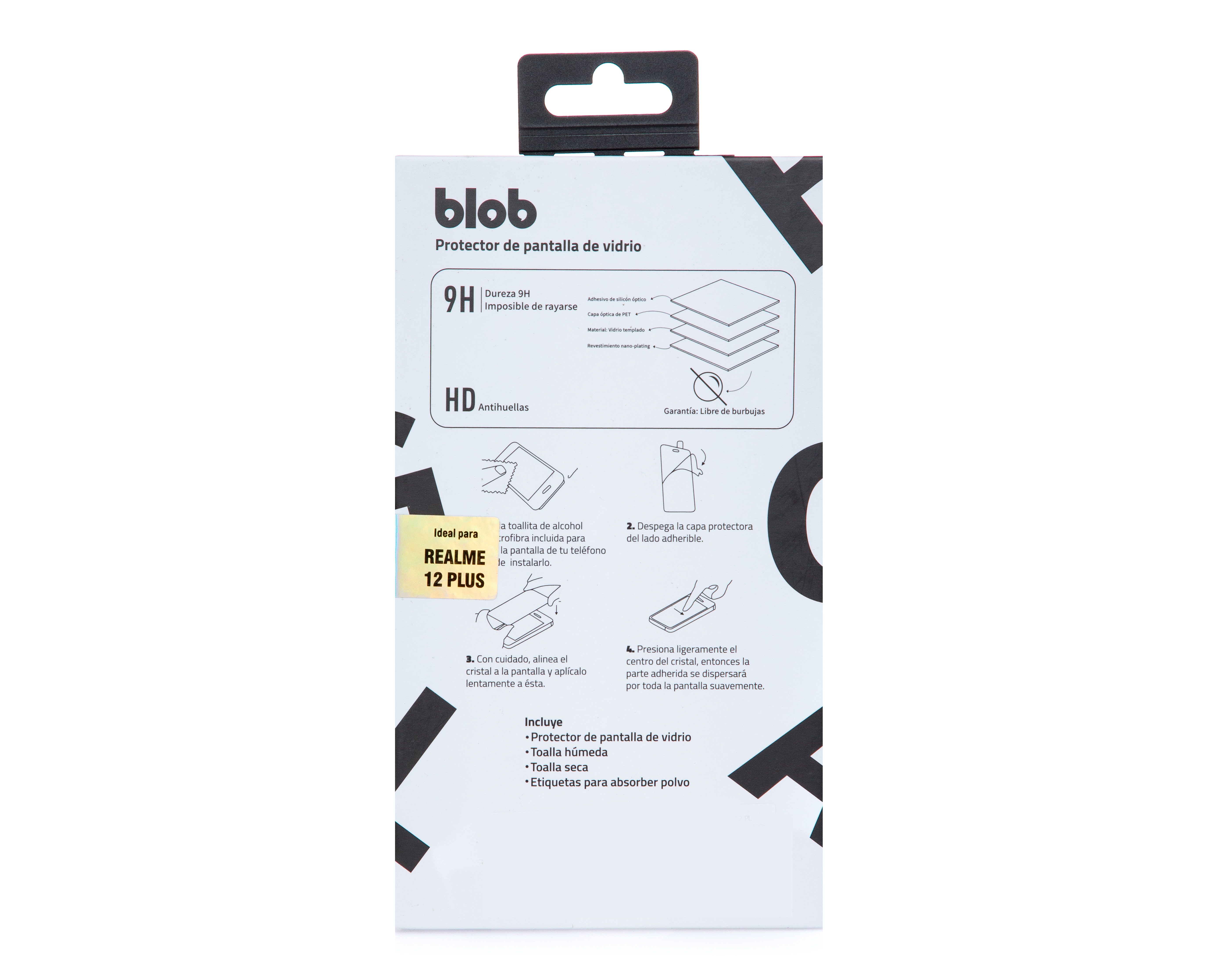 Foto 2 | Foto 2 | Protector de Pantalla Blob para Realme 12 Plus
