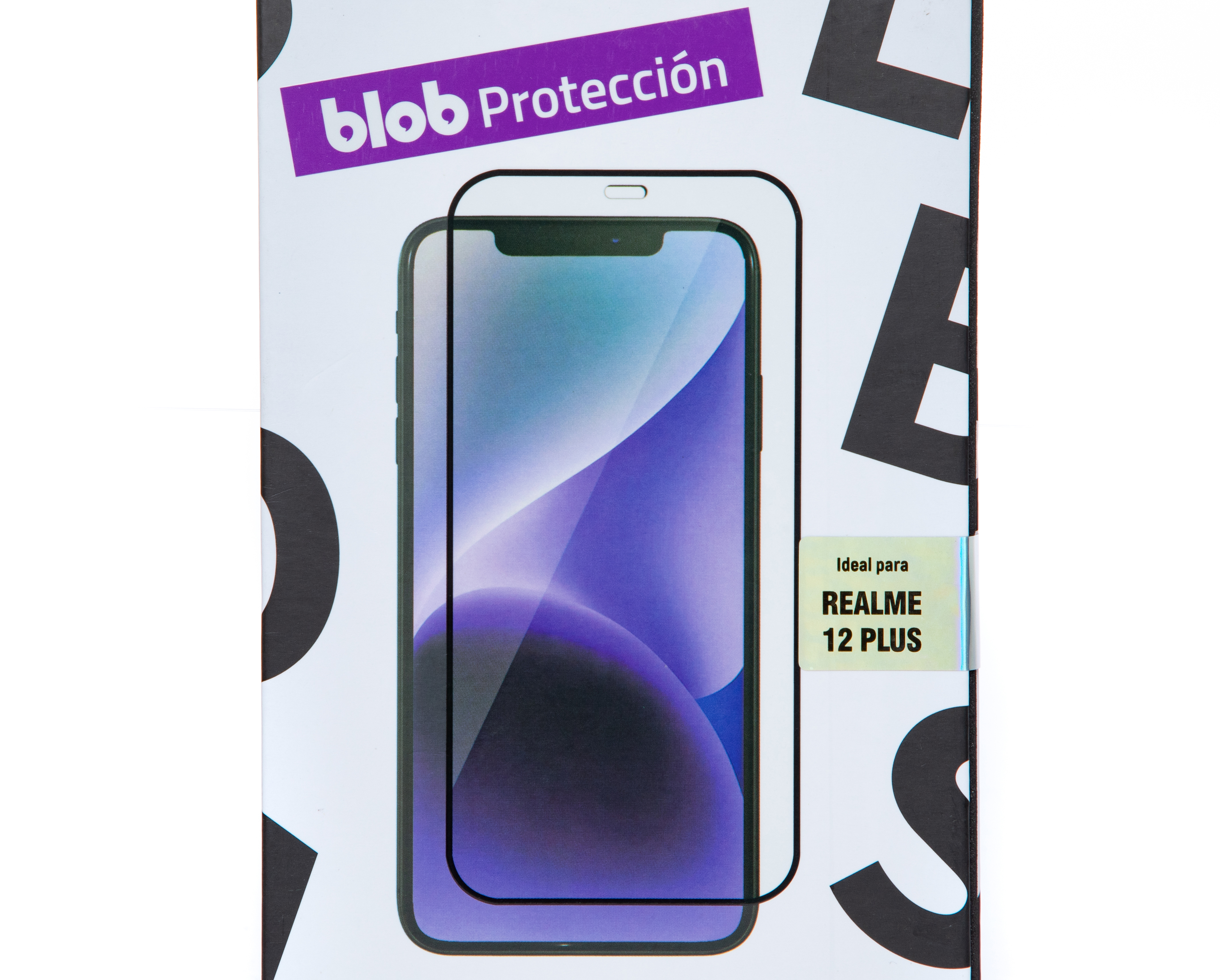 Foto 3 | Foto 3 | Protector de Pantalla Blob para Realme 12 Plus